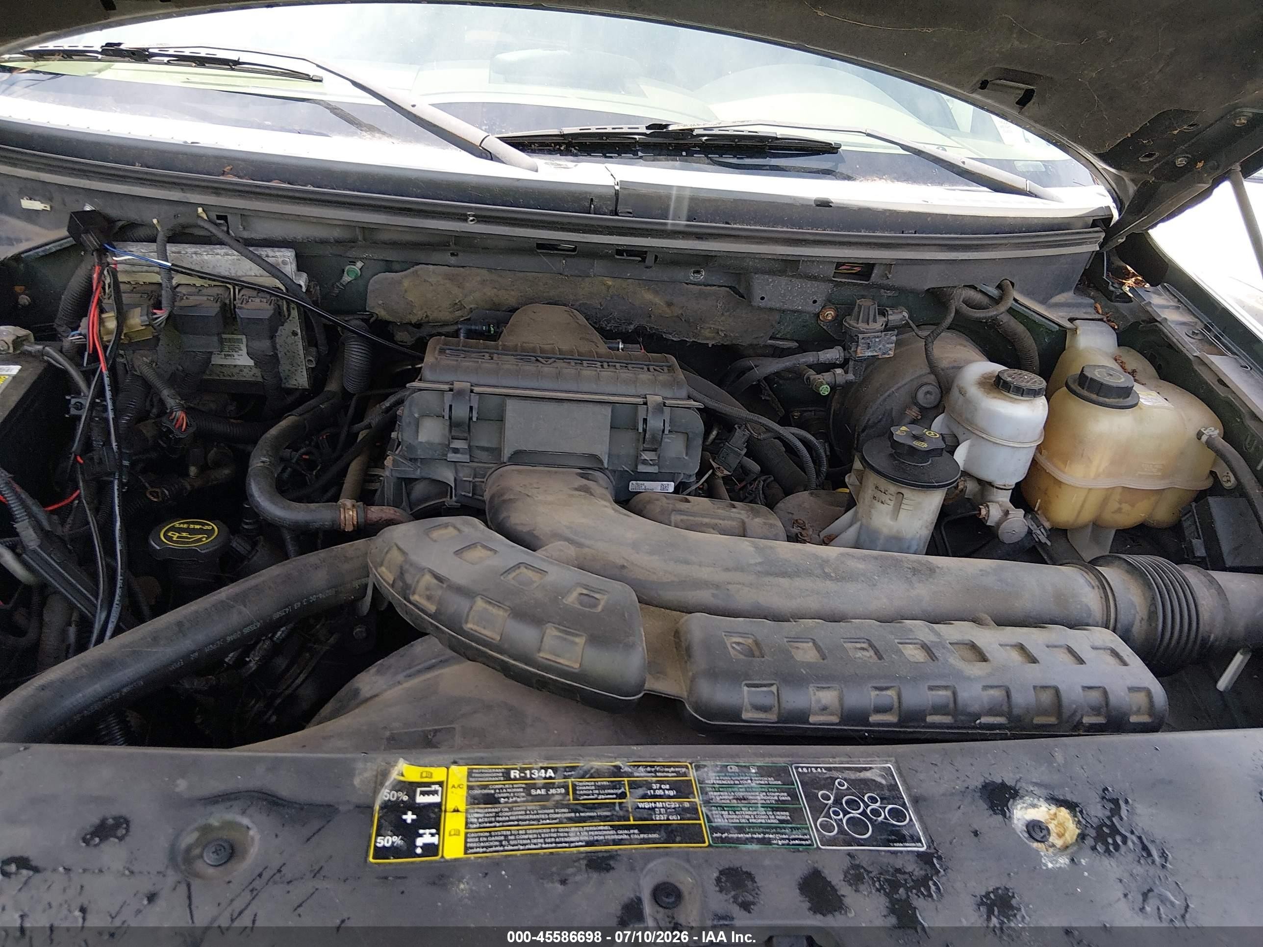 2004 Ford F-150 Fx4/lariat/xlt Green vin: 1FTPW14574KC02868
