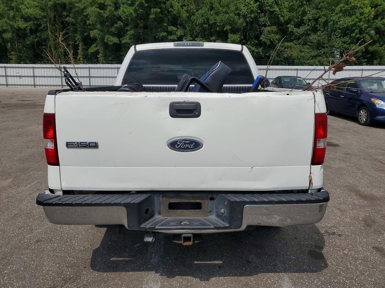 2004 Ford F150 Supercrew White vin: 1FTPW14574KC14051