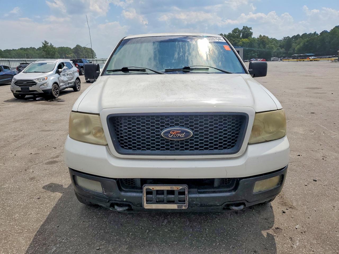 2004 Ford F150 Supercrew White vin: 1FTPW14574KC14051