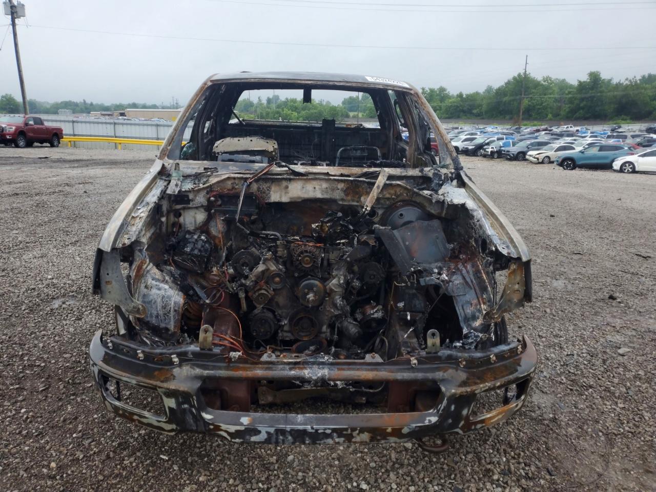 2004 Ford F150 Supercrew Burn vin: 1FTPW14574KC35059