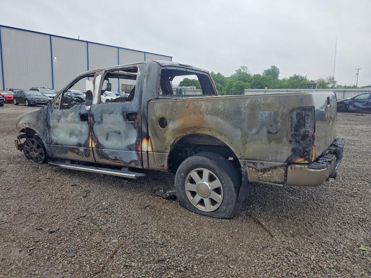 2004 Ford F150 Supercrew Burn vin: 1FTPW14574KC35059