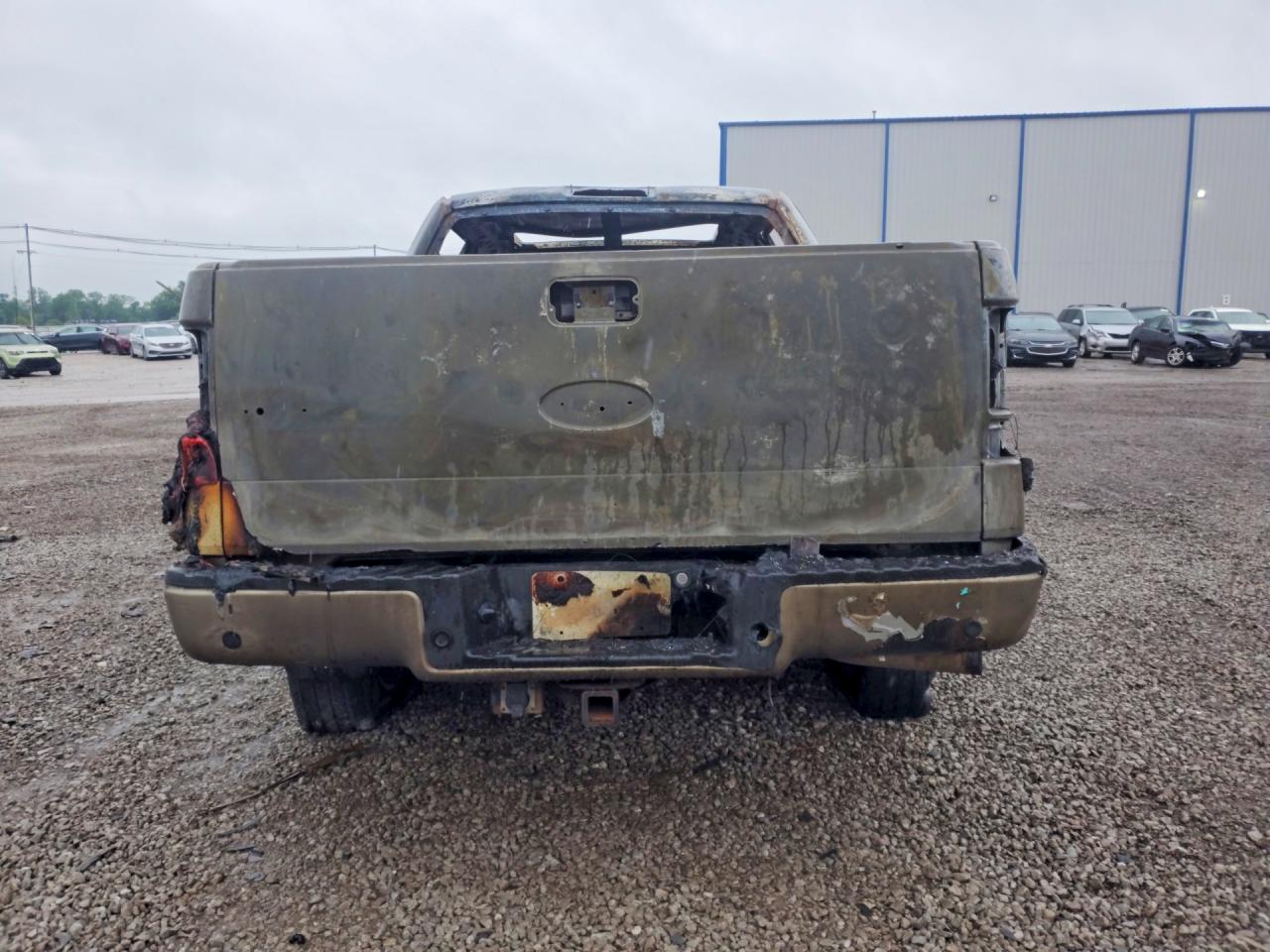 2004 Ford F150 Supercrew Burn vin: 1FTPW14574KC35059