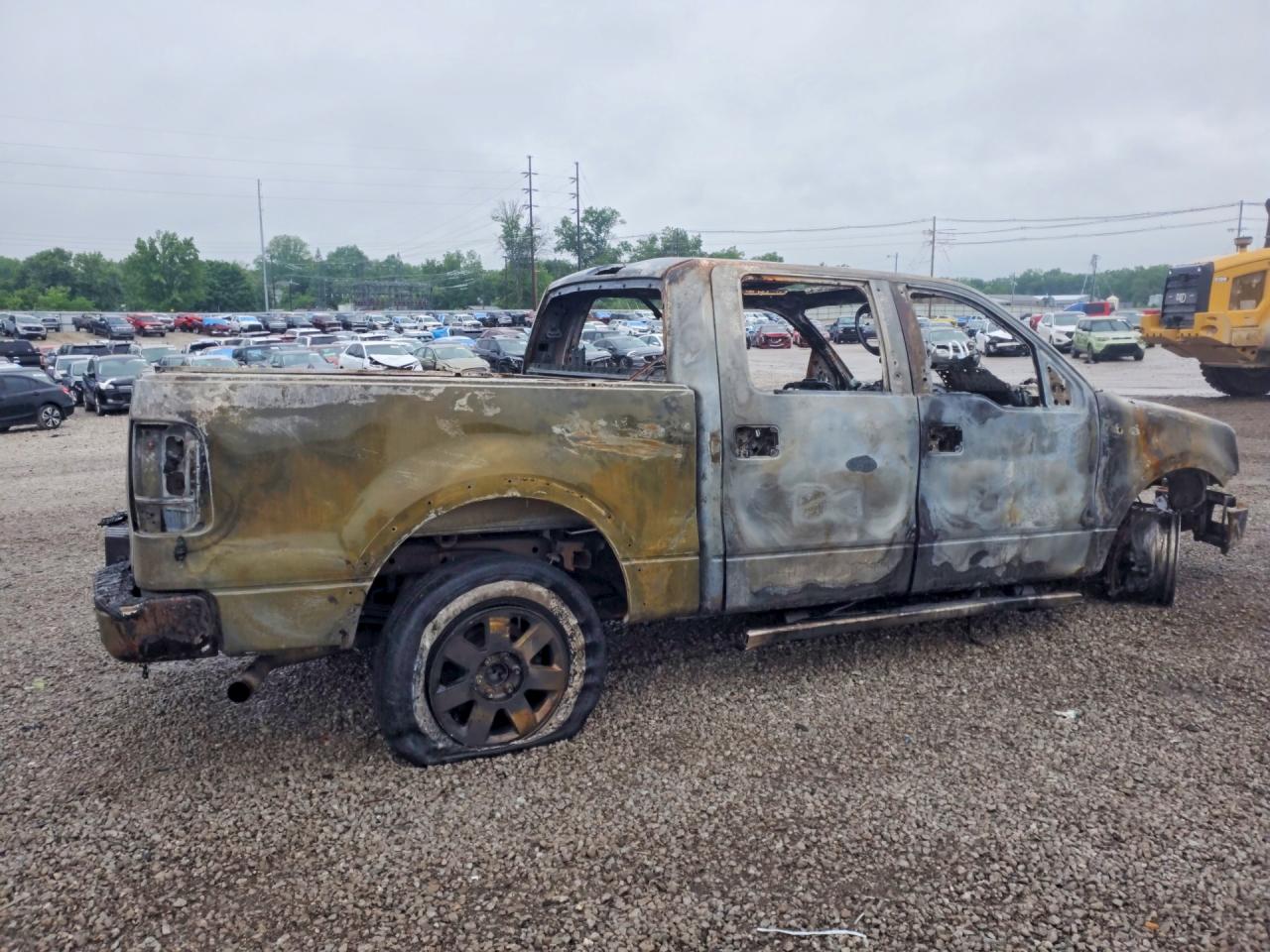 2004 Ford F150 Supercrew Burn vin: 1FTPW14574KC35059