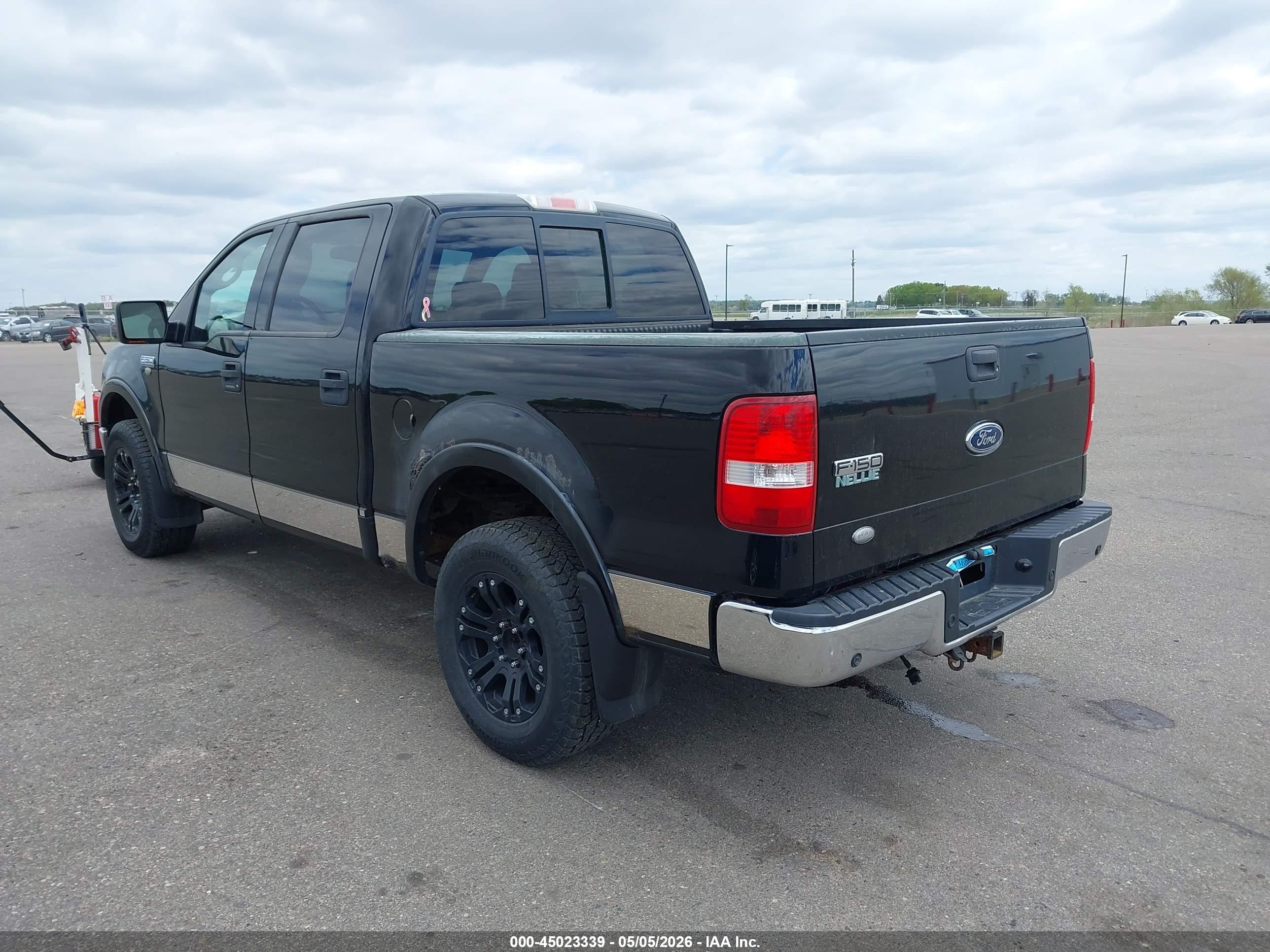 2004 Ford F-150 Fx4/lariat/xlt Black vin: 1FTPW14574KC37152