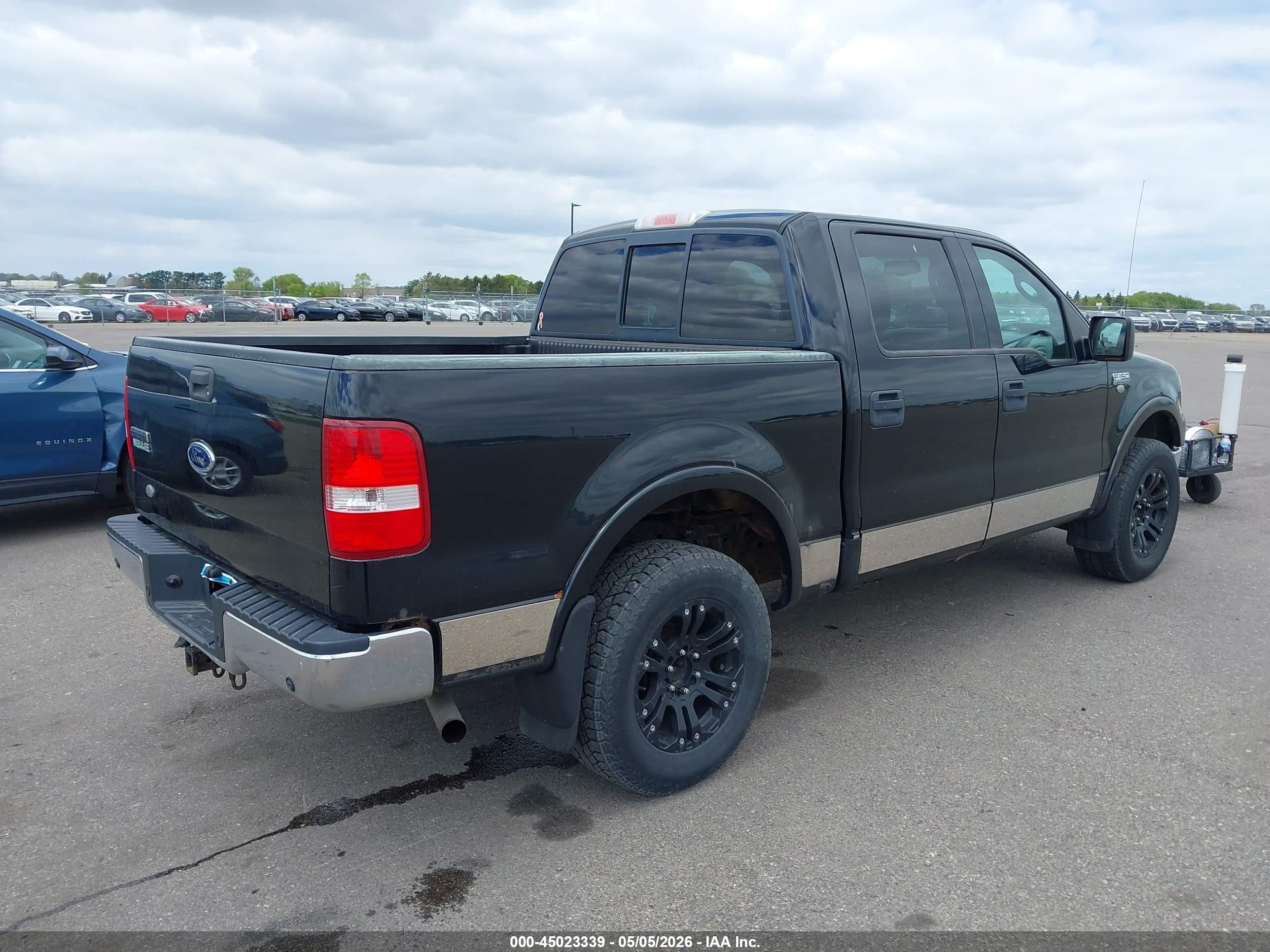 2004 Ford F-150 Fx4/lariat/xlt Black vin: 1FTPW14574KC37152