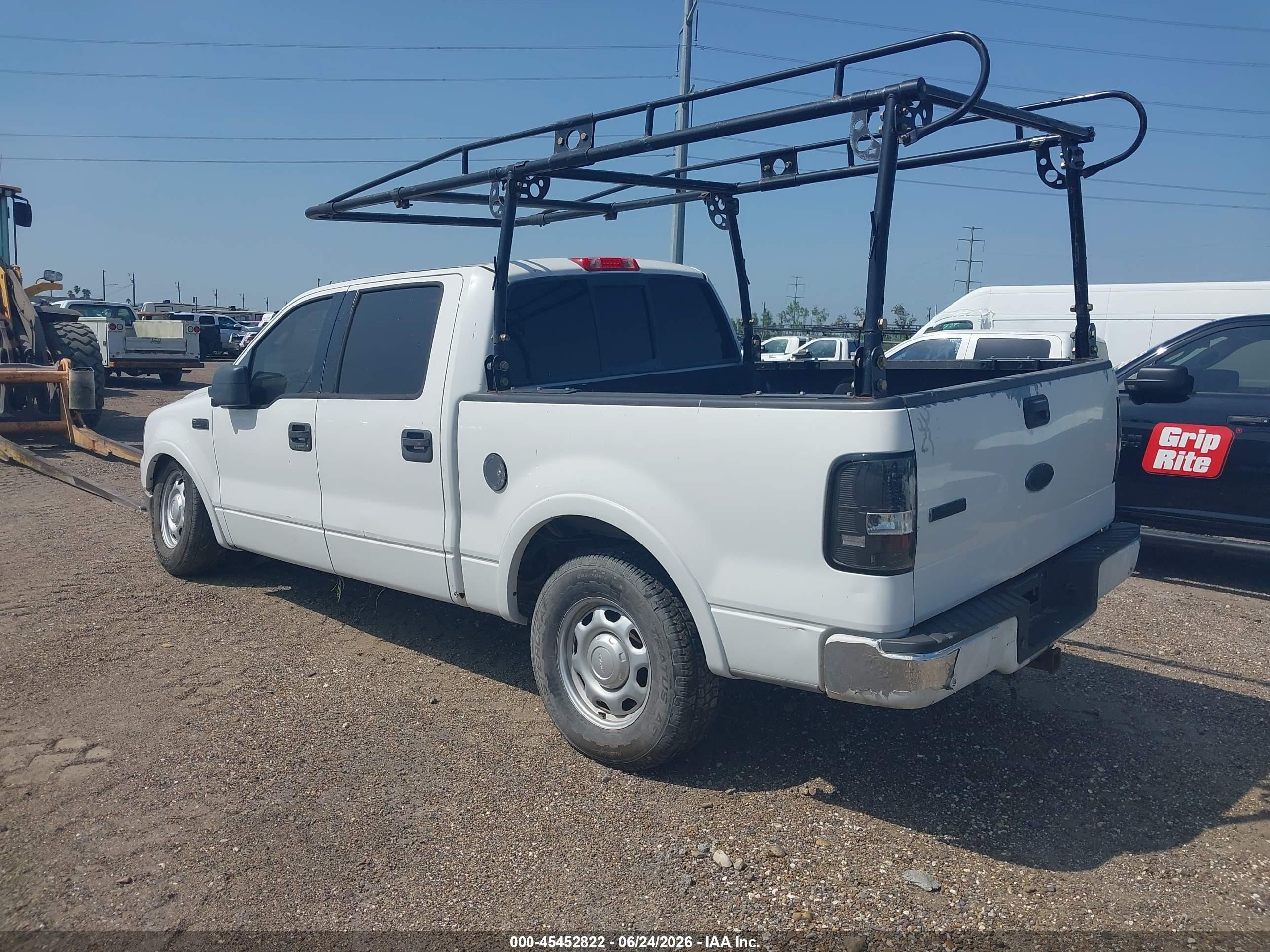 2004 Ford F-150 Fx4/lariat/xlt White vin: 1FTPW14574KD82188