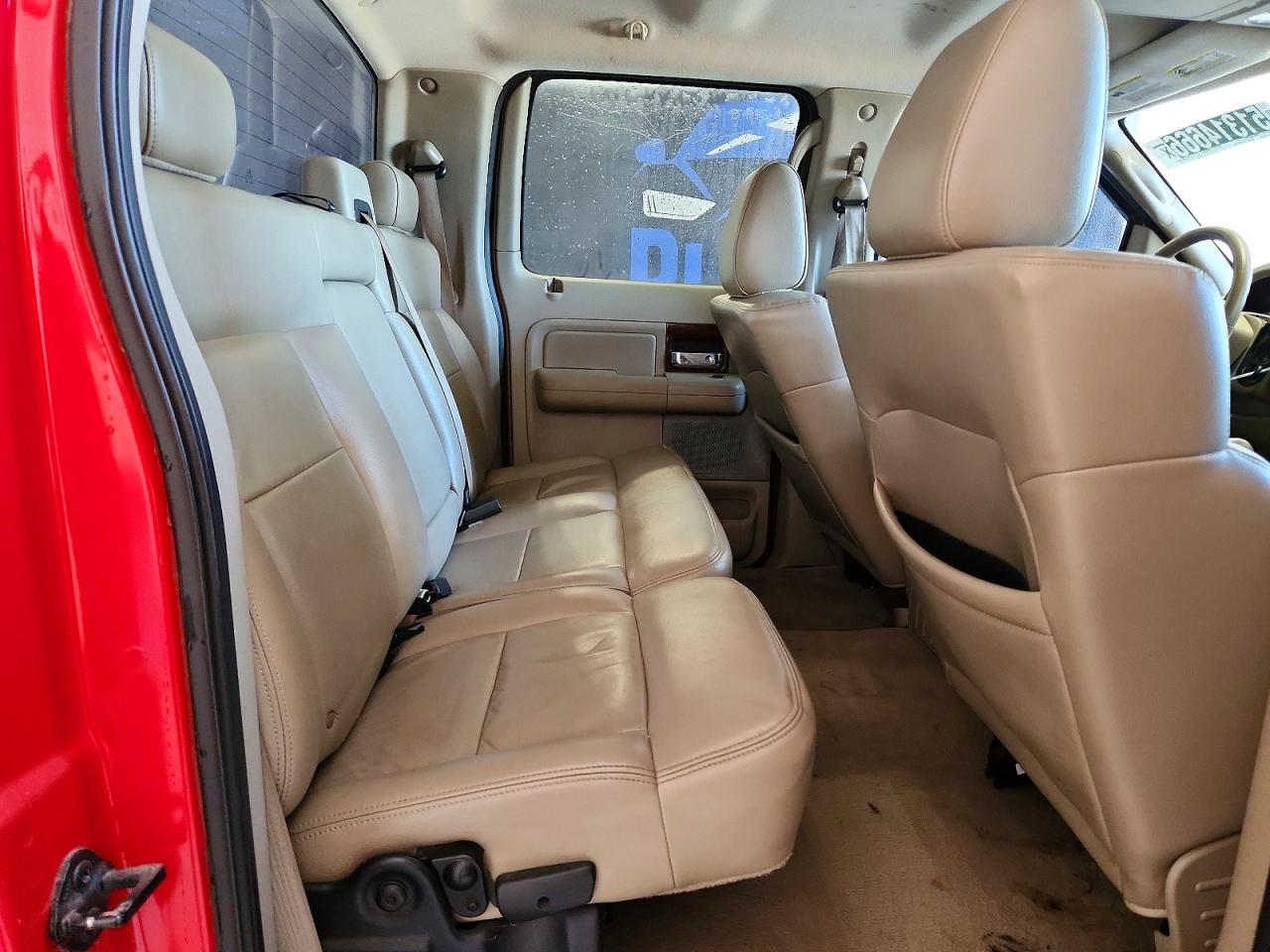 2005 Ford F150 Supercrew Red vin: 1FTPW14575FB06149