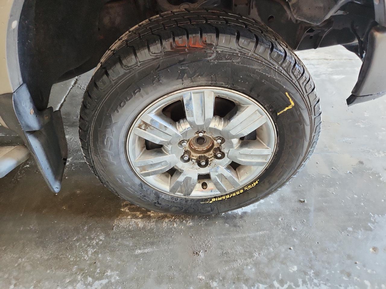 2005 Ford F150 Supercrew Red vin: 1FTPW14575FB06149 Damage: Right Front Wheel, Mismatched, Replacement Required