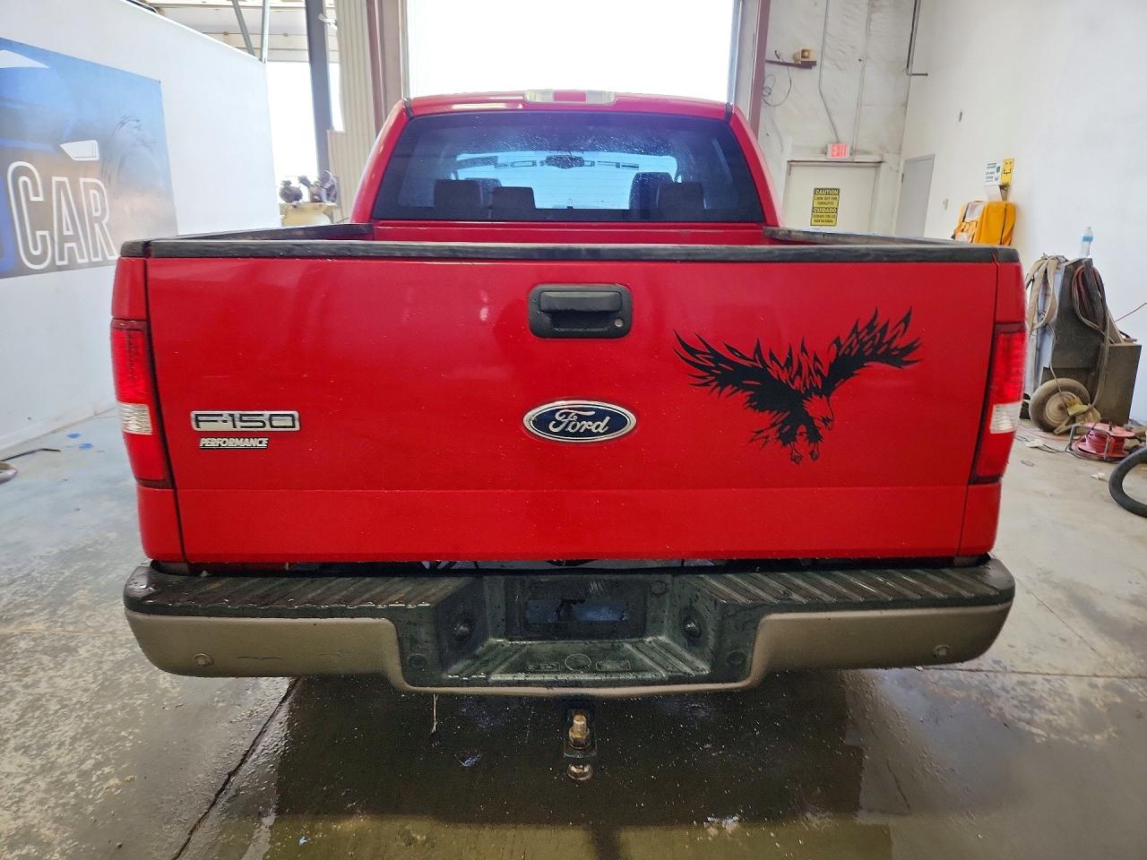 2005 Ford F150 Supercrew Red vin: 1FTPW14575FB06149