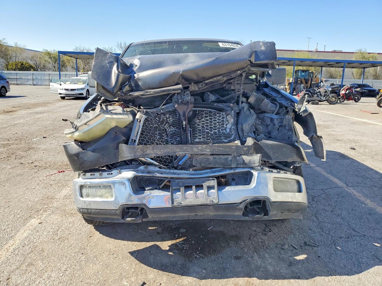 2005 Ford F150 Supercrew Gray vin: 1FTPW14575FB61216