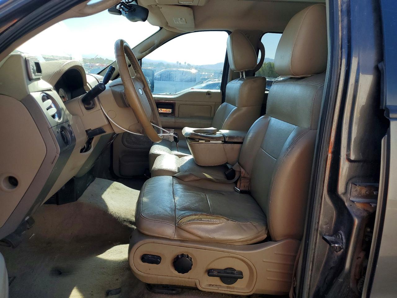 2005 Ford F150 Supercrew Gray vin: 1FTPW14575FB61216