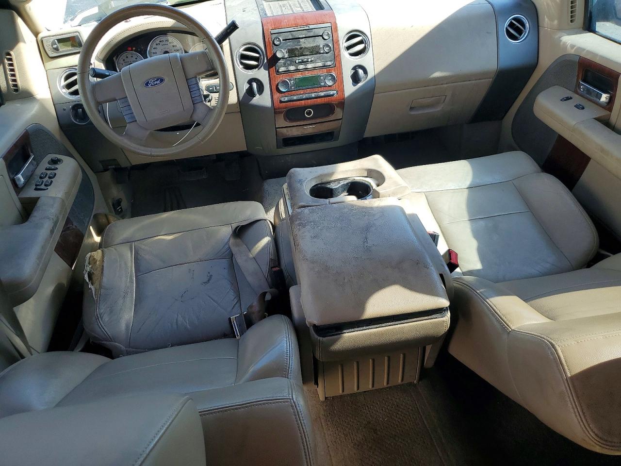 2005 Ford F150 Supercrew Gray vin: 1FTPW14575FB61216