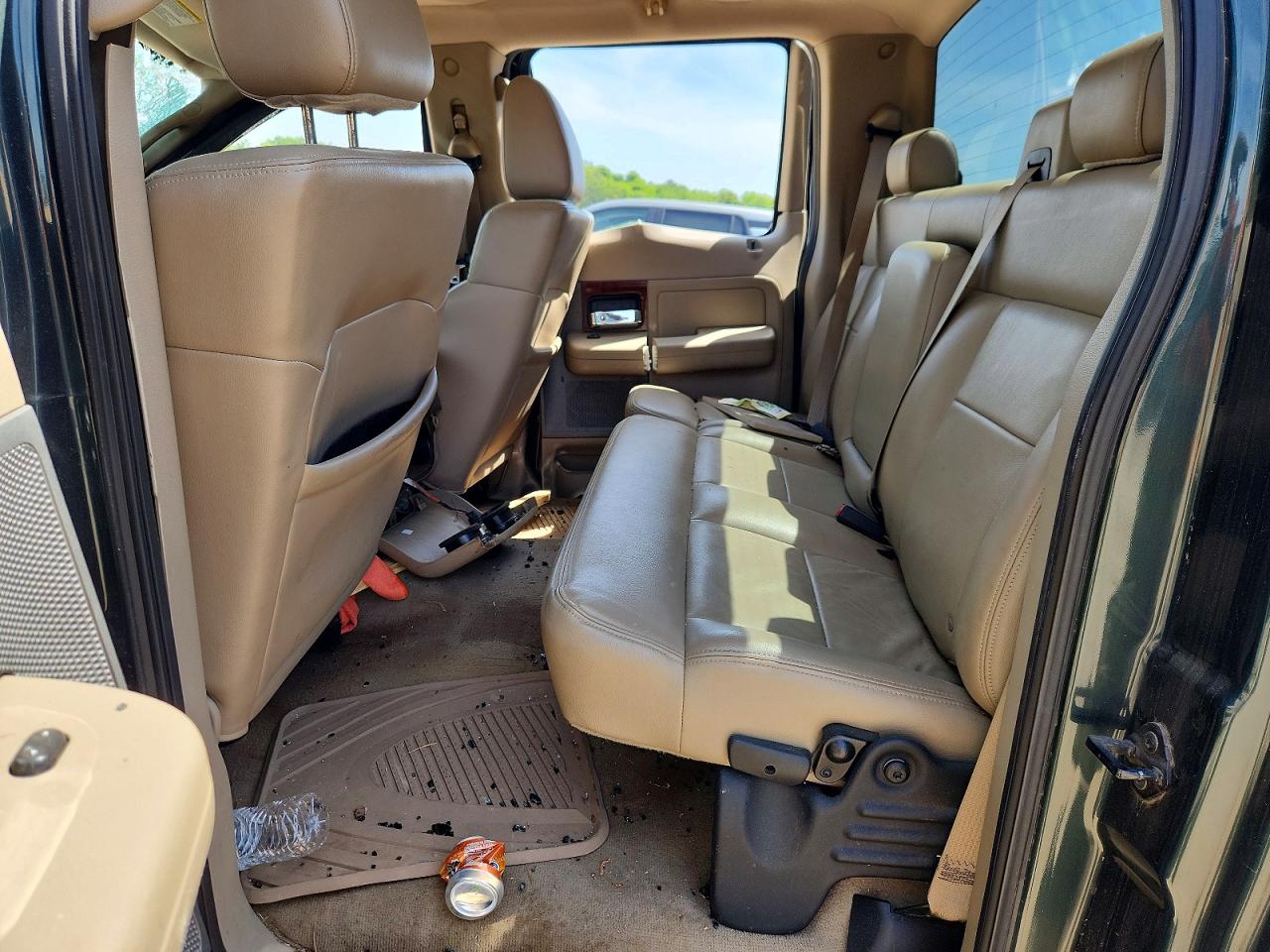 2005 Ford F150 Supercrew Зеленый vin: 1FTPW14575FB63676
