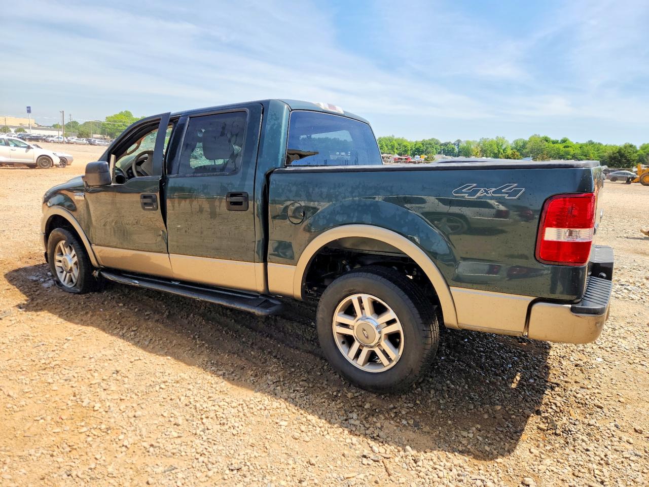 2005 Ford F150 Supercrew Зеленый vin: 1FTPW14575FB63676