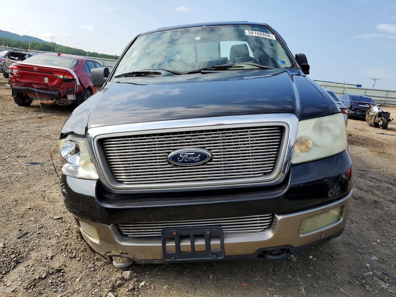 2005 Ford F150 Supercrew Gray vin: 1FTPW14575KC40263