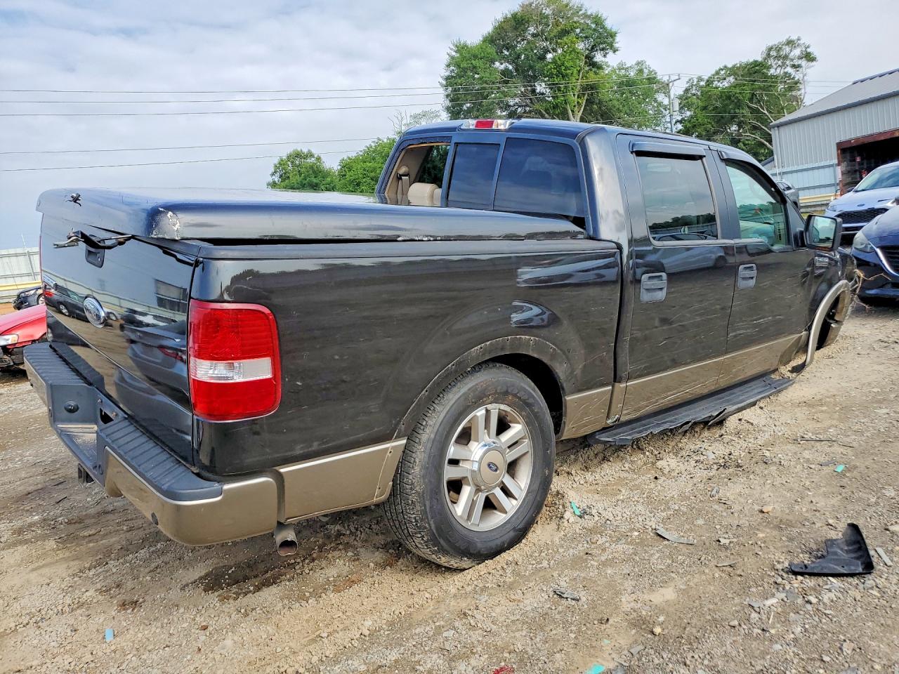 2005 Ford F150 Supercrew Gray vin: 1FTPW14575KC40263