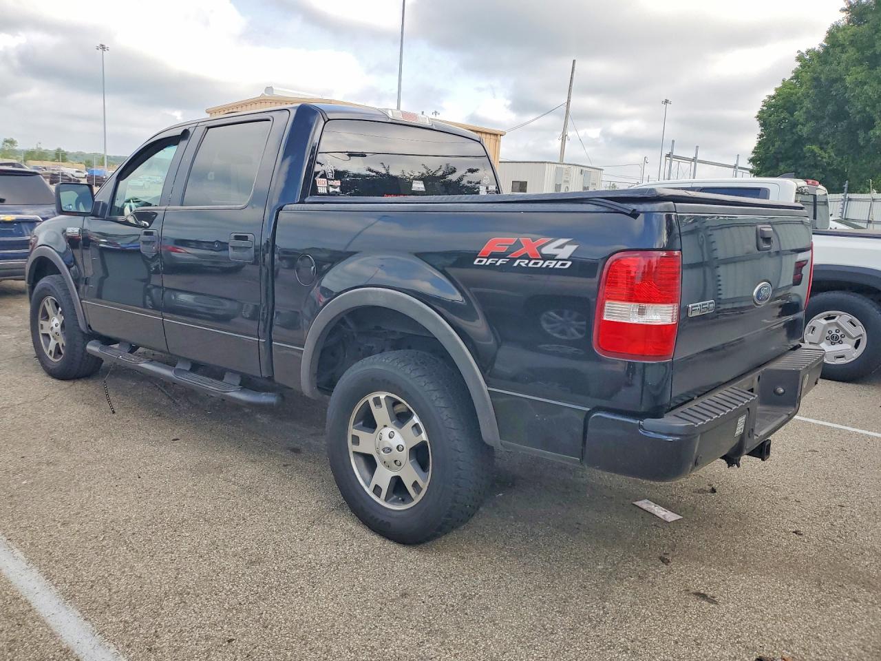 2005 Ford F150 Supercrew Black vin: 1FTPW14575KD34756