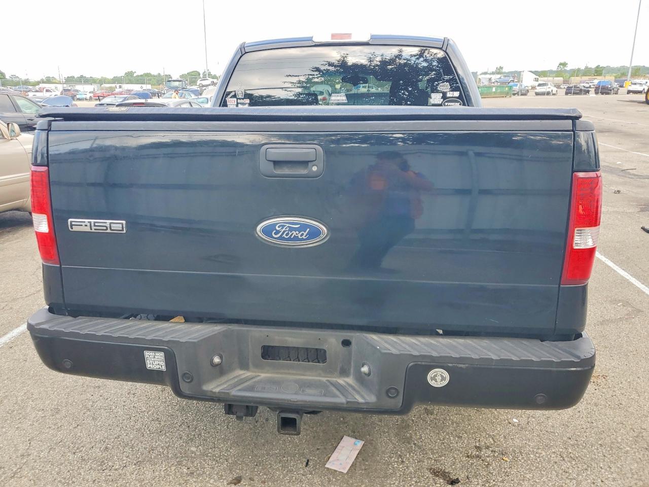 2005 Ford F150 Supercrew Black vin: 1FTPW14575KD34756