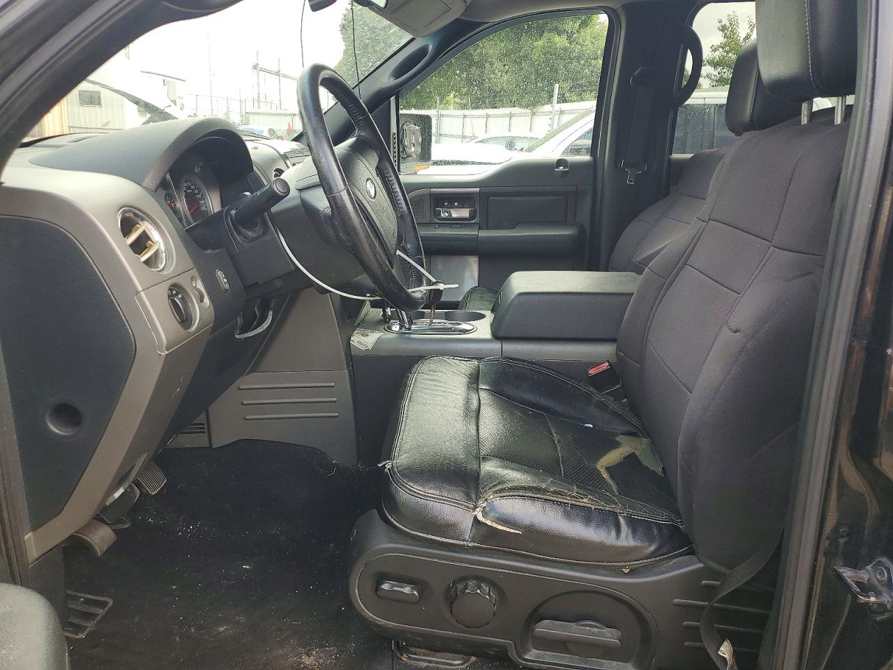 2005 Ford F150 Supercrew Black vin: 1FTPW14575KD34756
