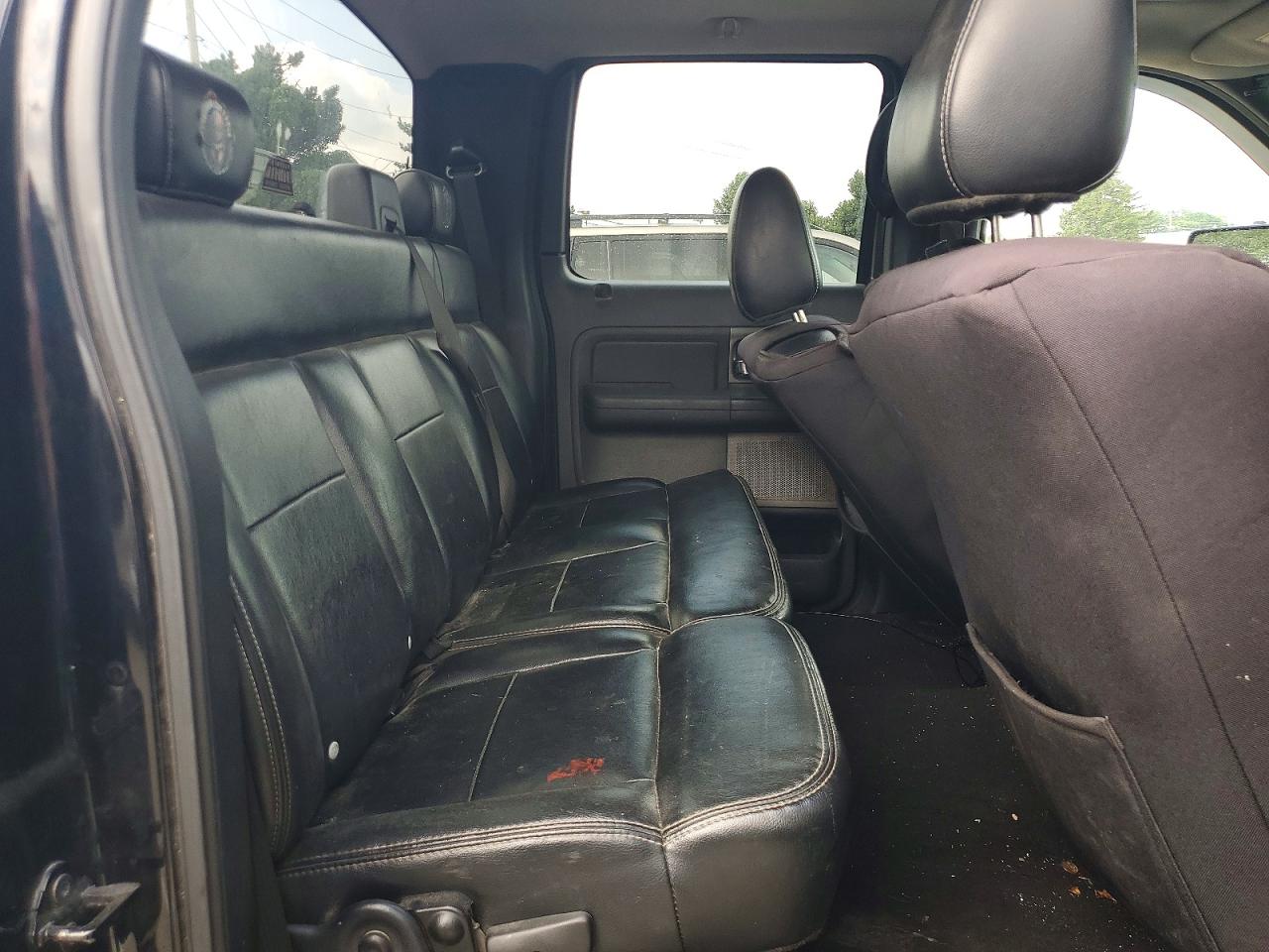 2005 Ford F150 Supercrew Black vin: 1FTPW14575KD34756