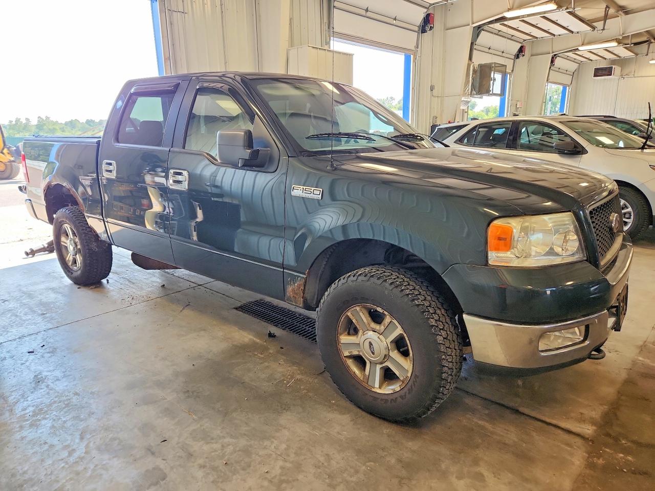 2005 Ford F150 Supercrew Green vin: 1FTPW14575KD36572