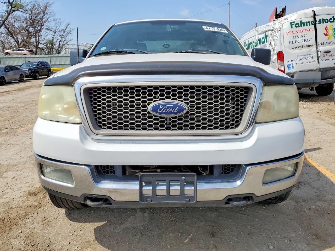 2005 Ford F150 Supercrew Белый vin: 1FTPW14575KD47894