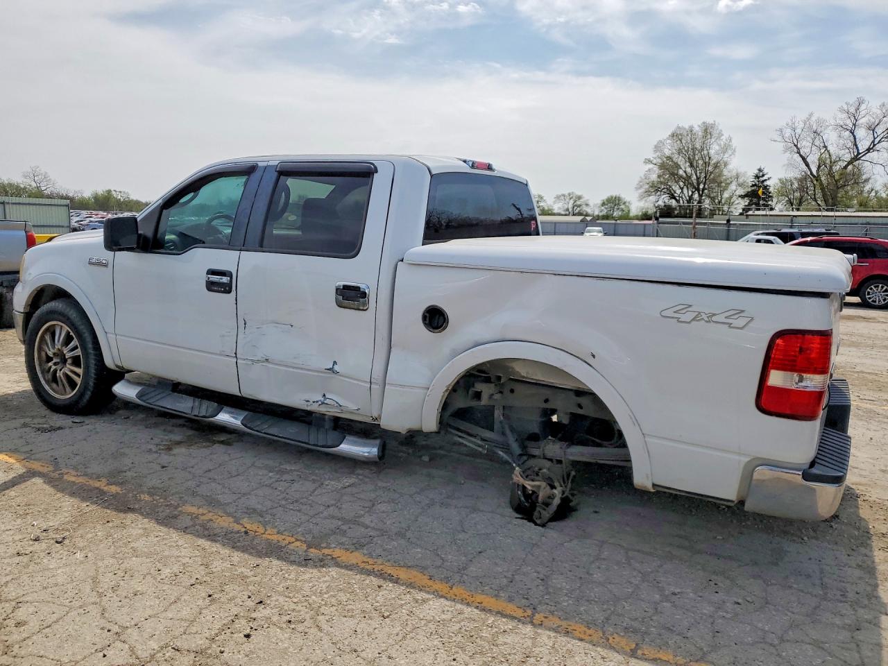 2005 Ford F150 Supercrew Белый vin: 1FTPW14575KD47894