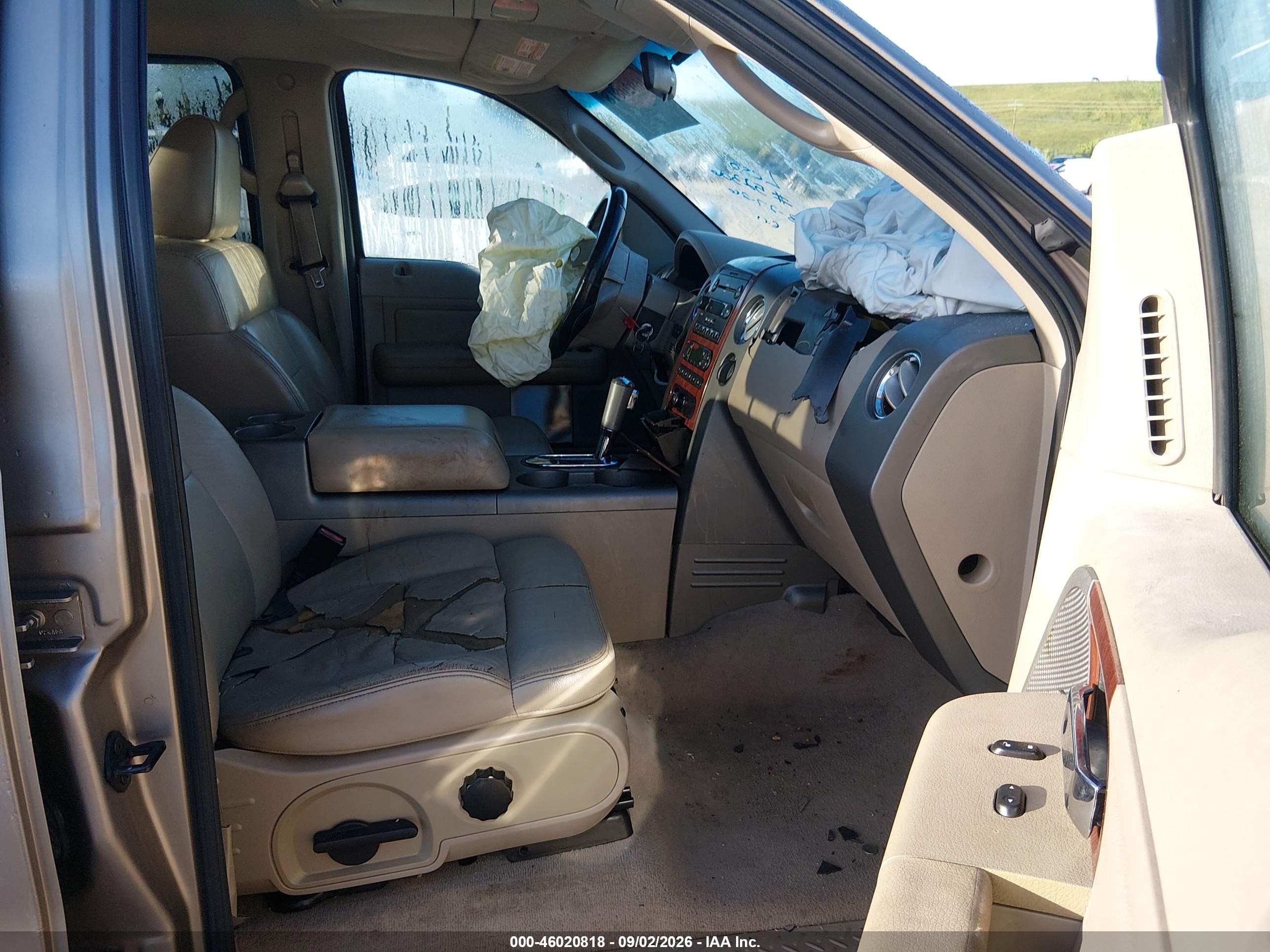 2005 Ford F-150 Fx4/lariat/xlt Beige vin: 1FTPW14575KE14168