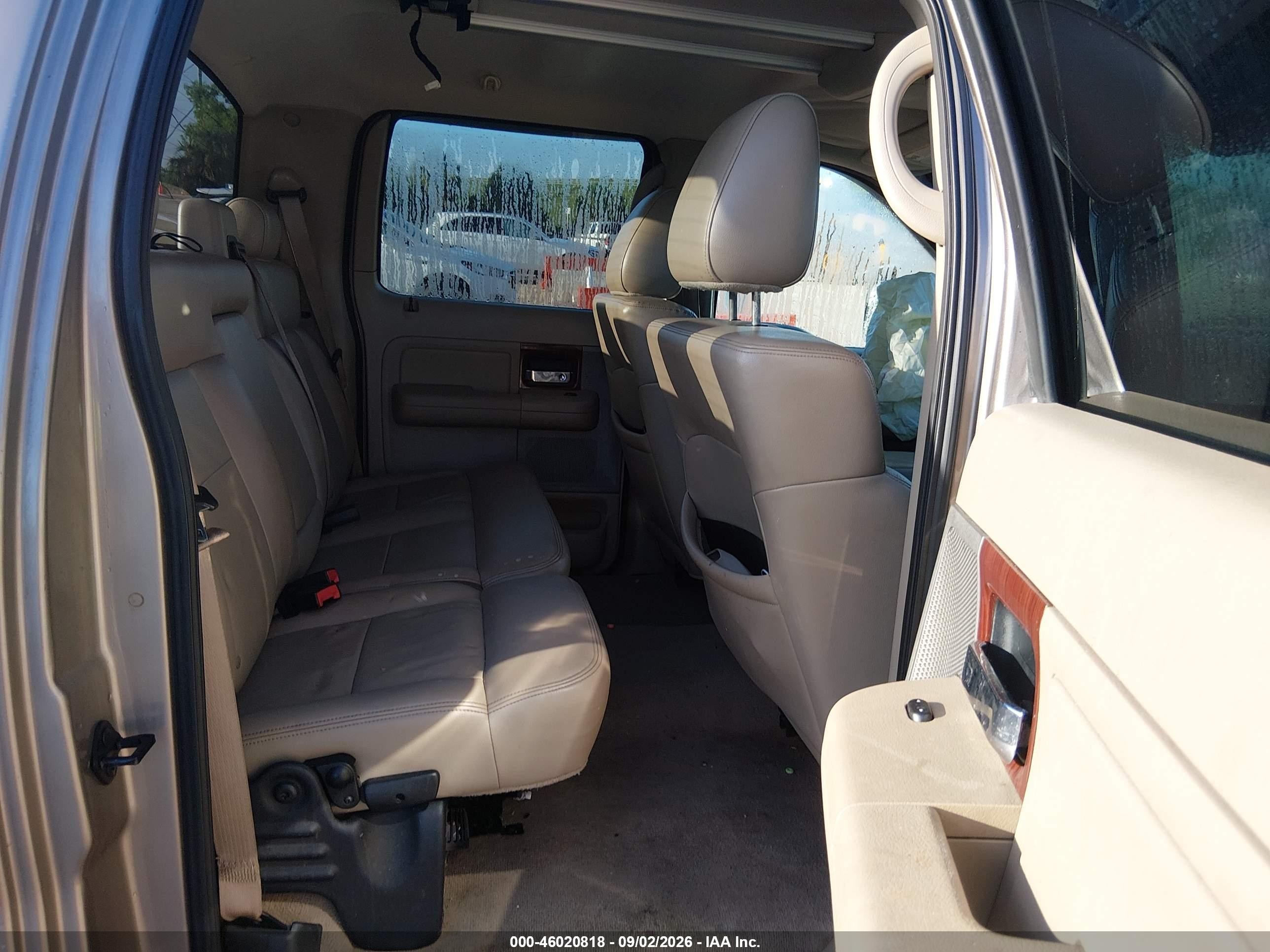 2005 Ford F-150 Fx4/lariat/xlt Beige vin: 1FTPW14575KE14168