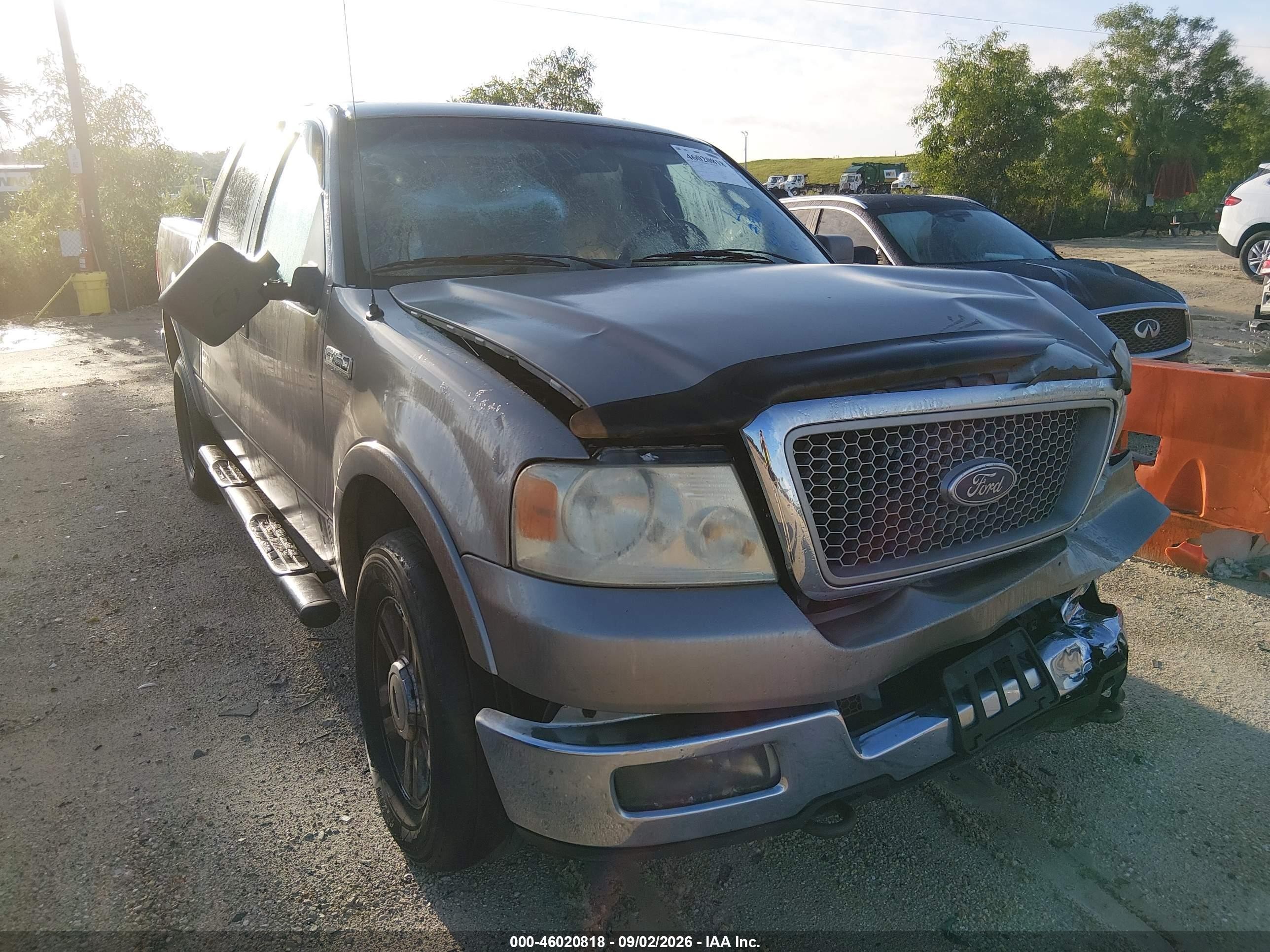 2005 Ford F-150 Fx4/lariat/xlt Beige vin: 1FTPW14575KE14168