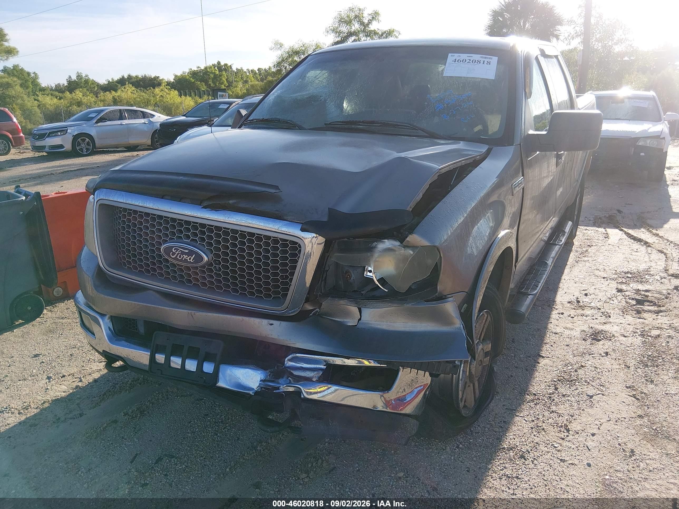 2005 Ford F-150 Fx4/lariat/xlt Beige vin: 1FTPW14575KE14168