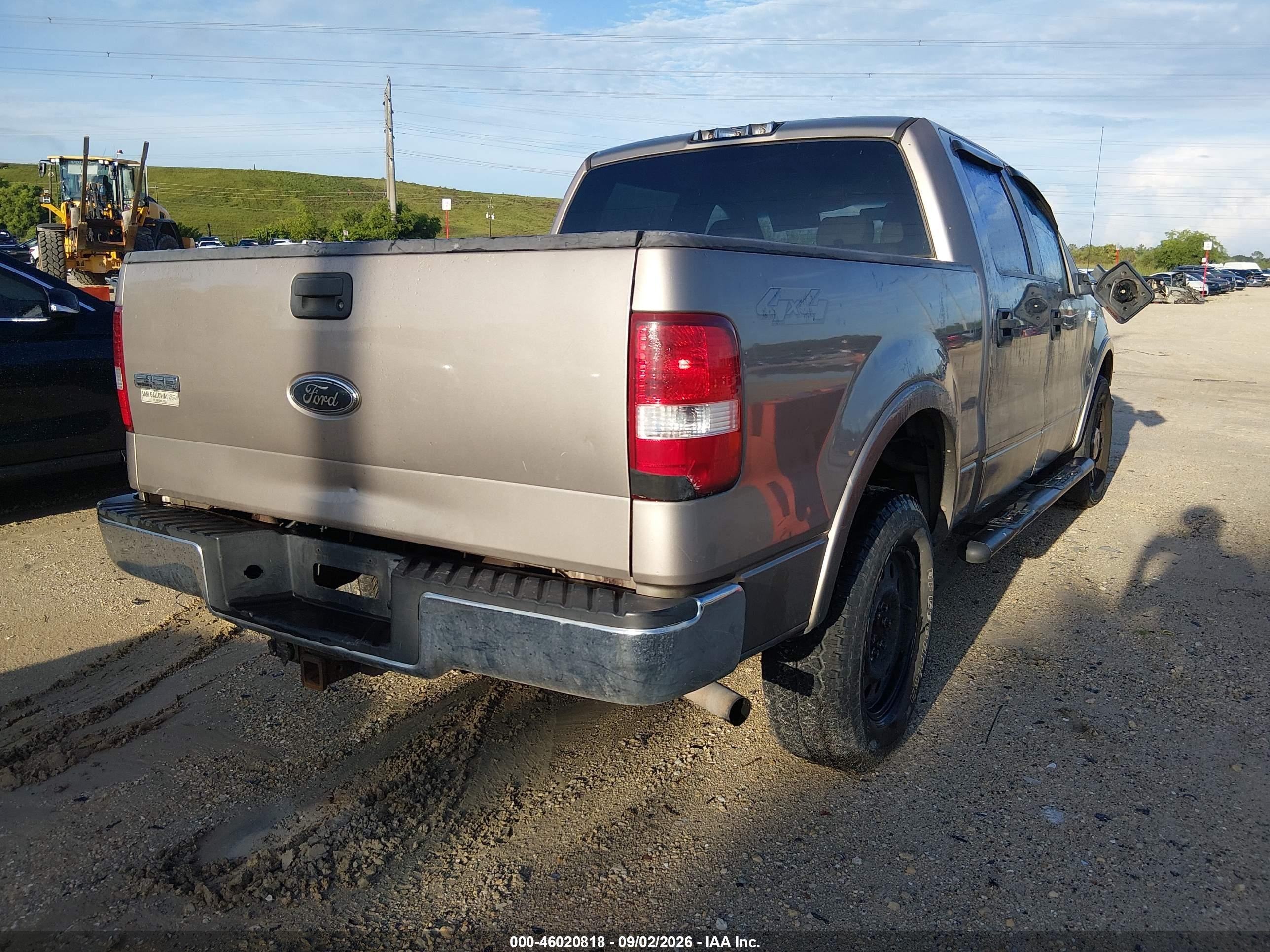 2005 Ford F-150 Fx4/lariat/xlt Beige vin: 1FTPW14575KE14168