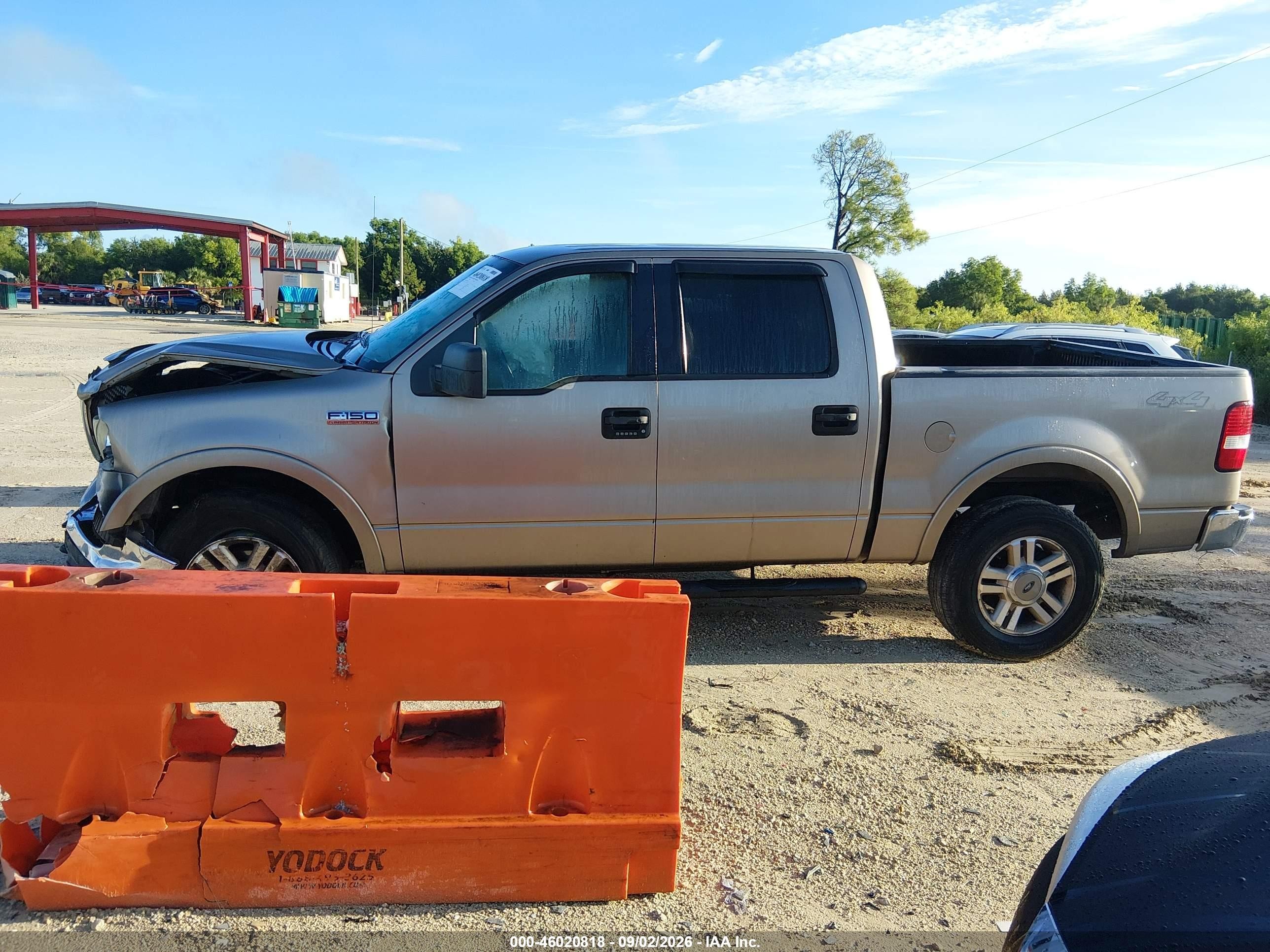 2005 Ford F-150 Fx4/lariat/xlt Beige vin: 1FTPW14575KE14168