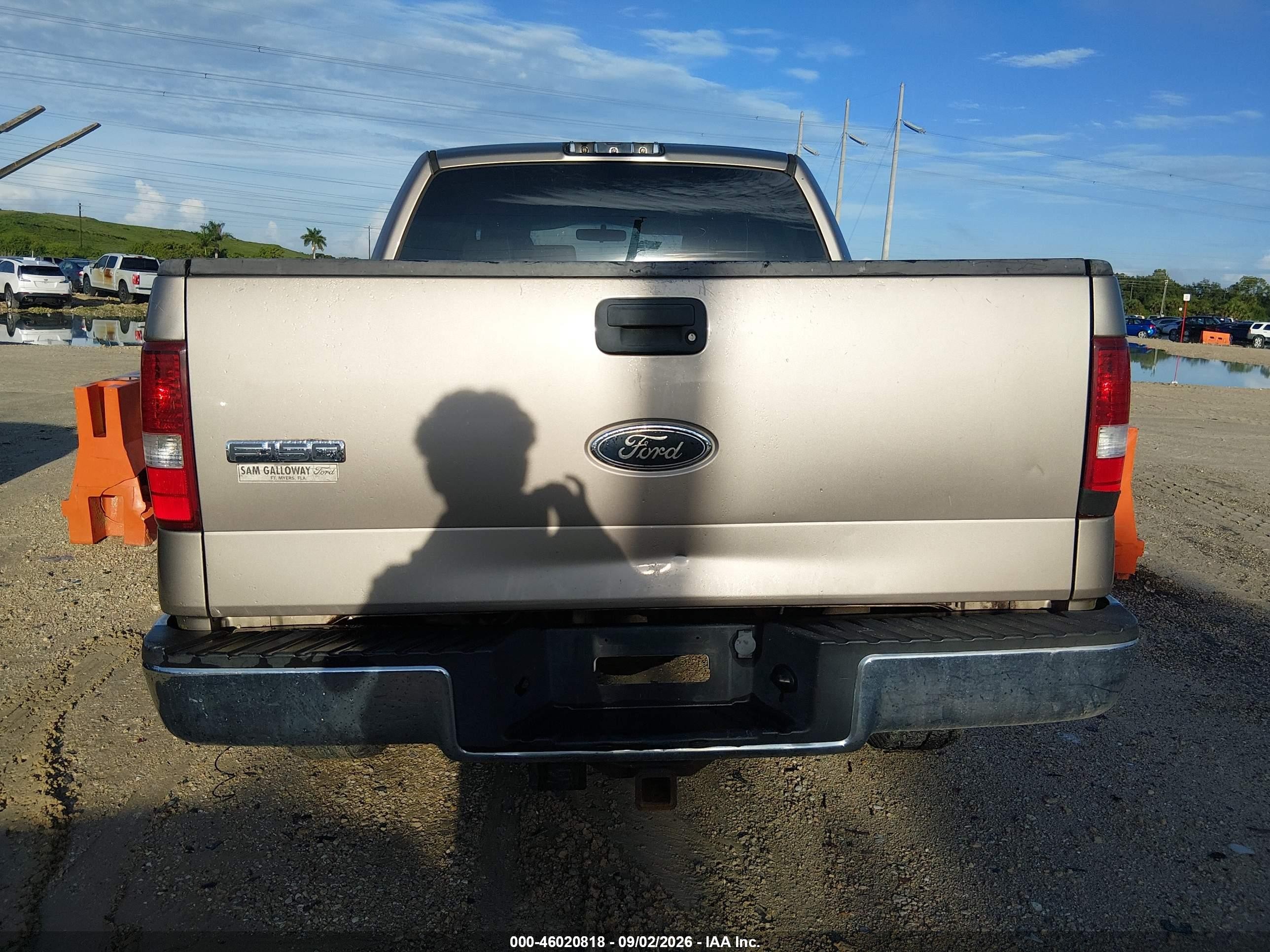 2005 Ford F-150 Fx4/lariat/xlt Beige vin: 1FTPW14575KE14168