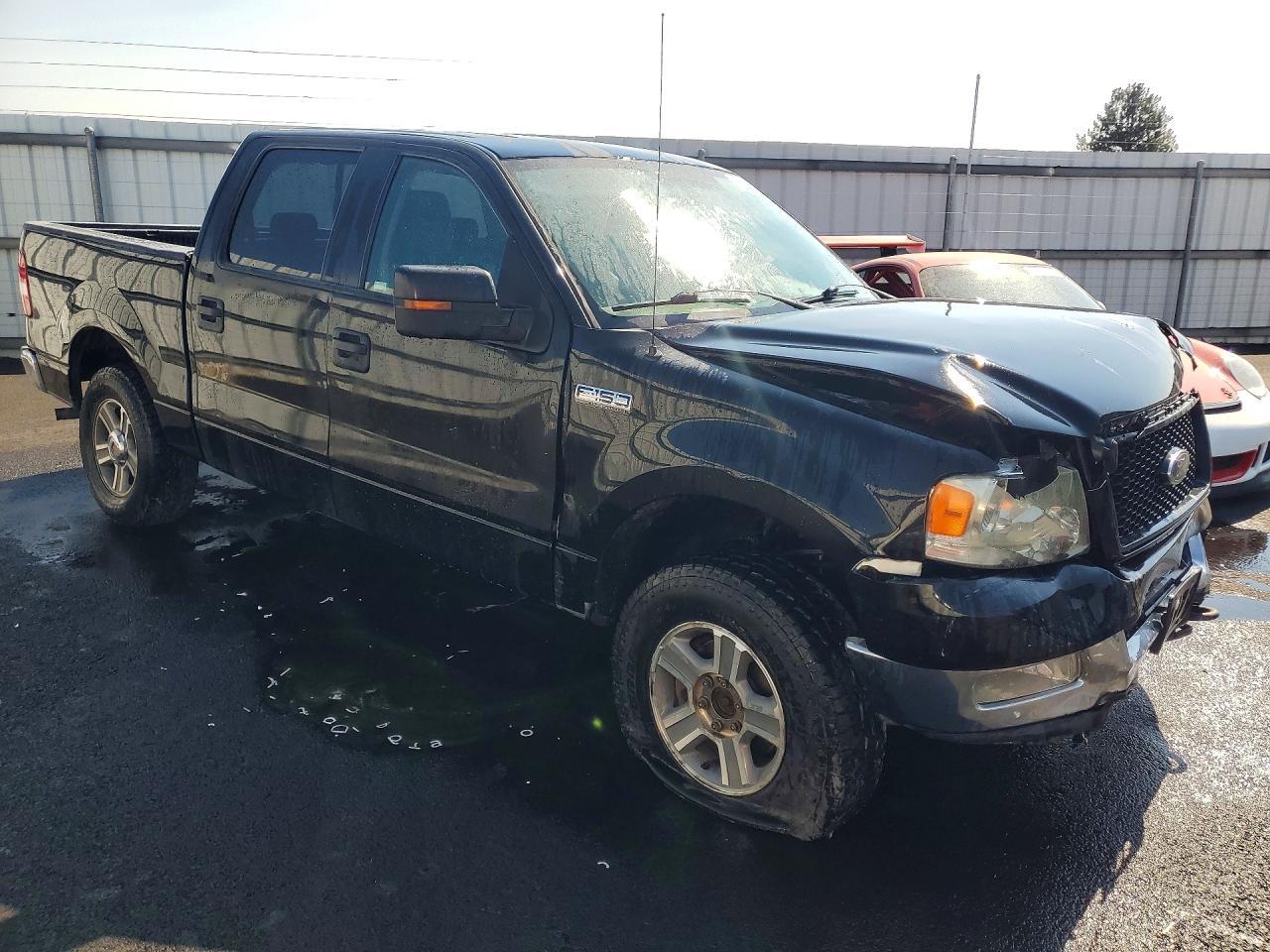 2005 Ford F150 Supercrew Black vin: 1FTPW14575KE45789