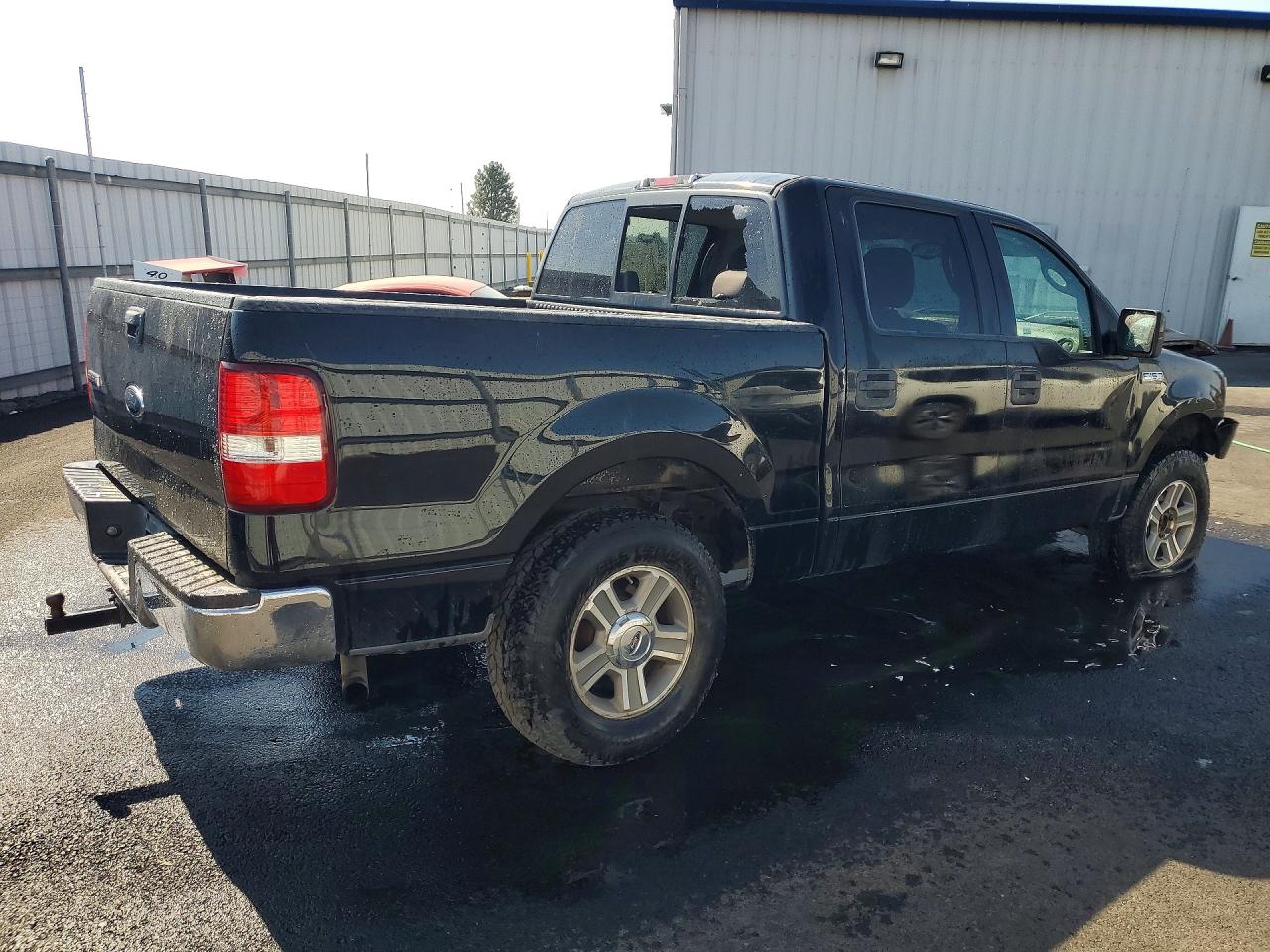 2005 Ford F150 Supercrew Black vin: 1FTPW14575KE45789