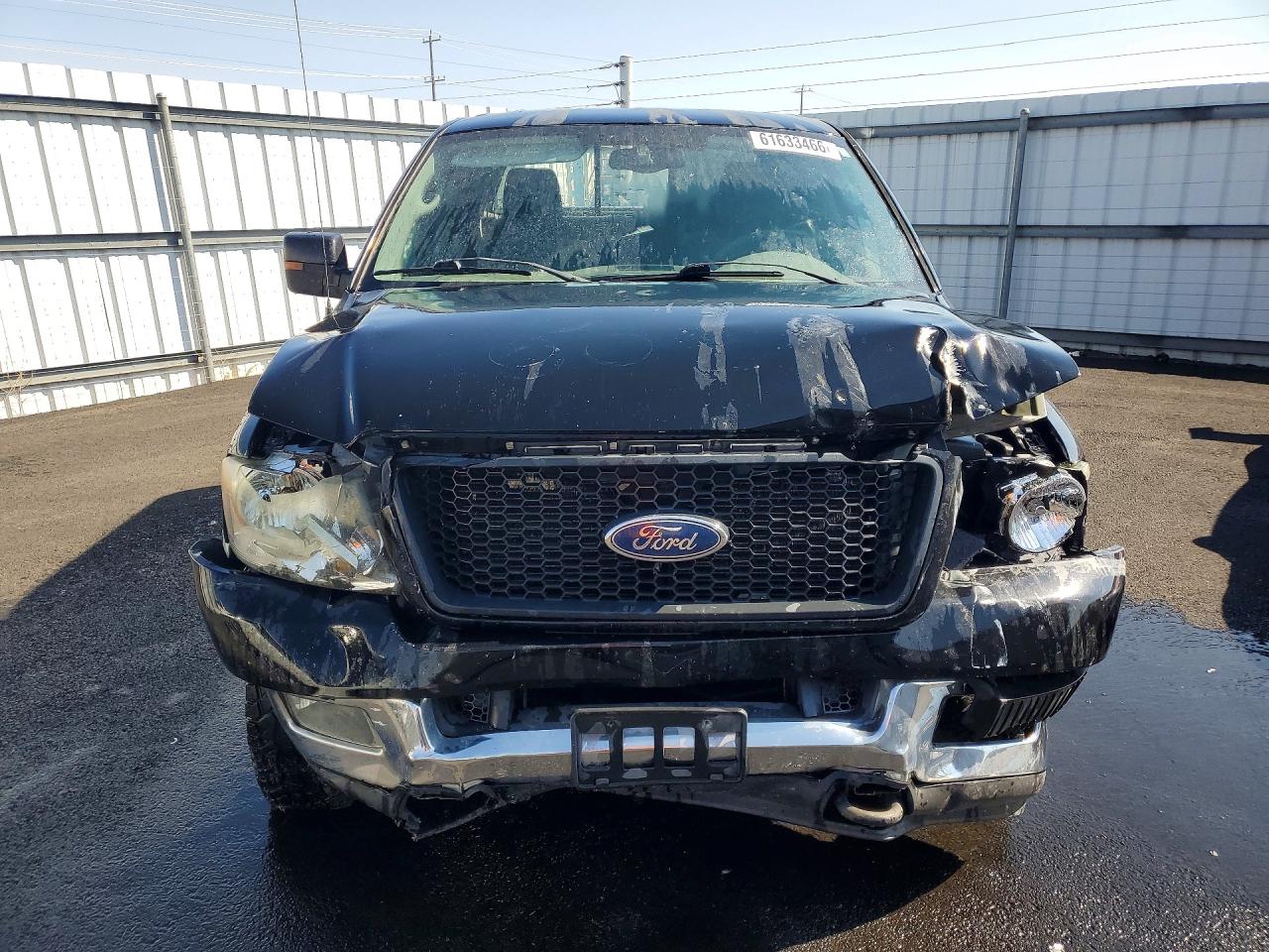 2005 Ford F150 Supercrew Black vin: 1FTPW14575KE45789