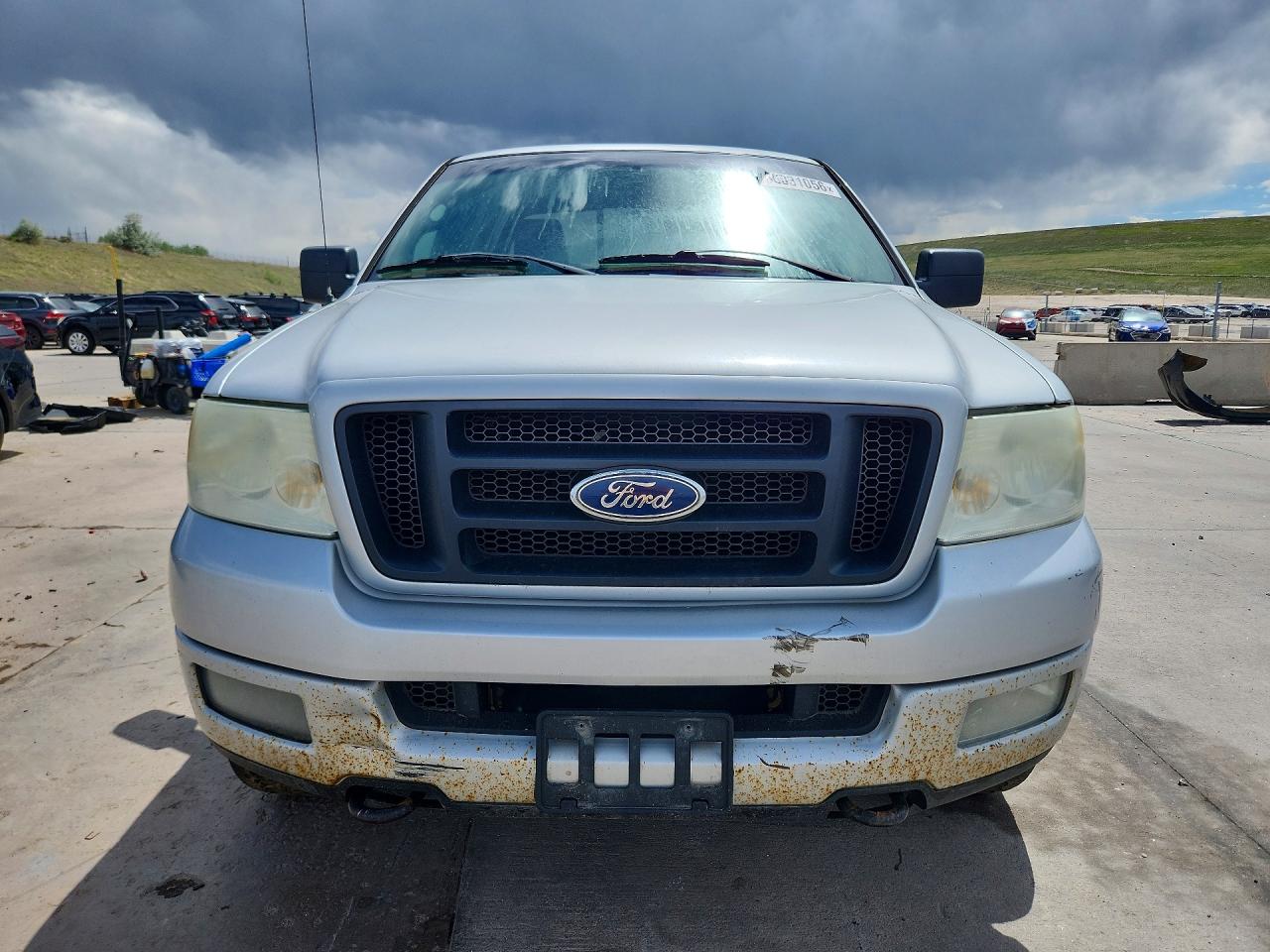 2005 Ford F150 Supercrew Silver vin: 1FTPW14575KE67601