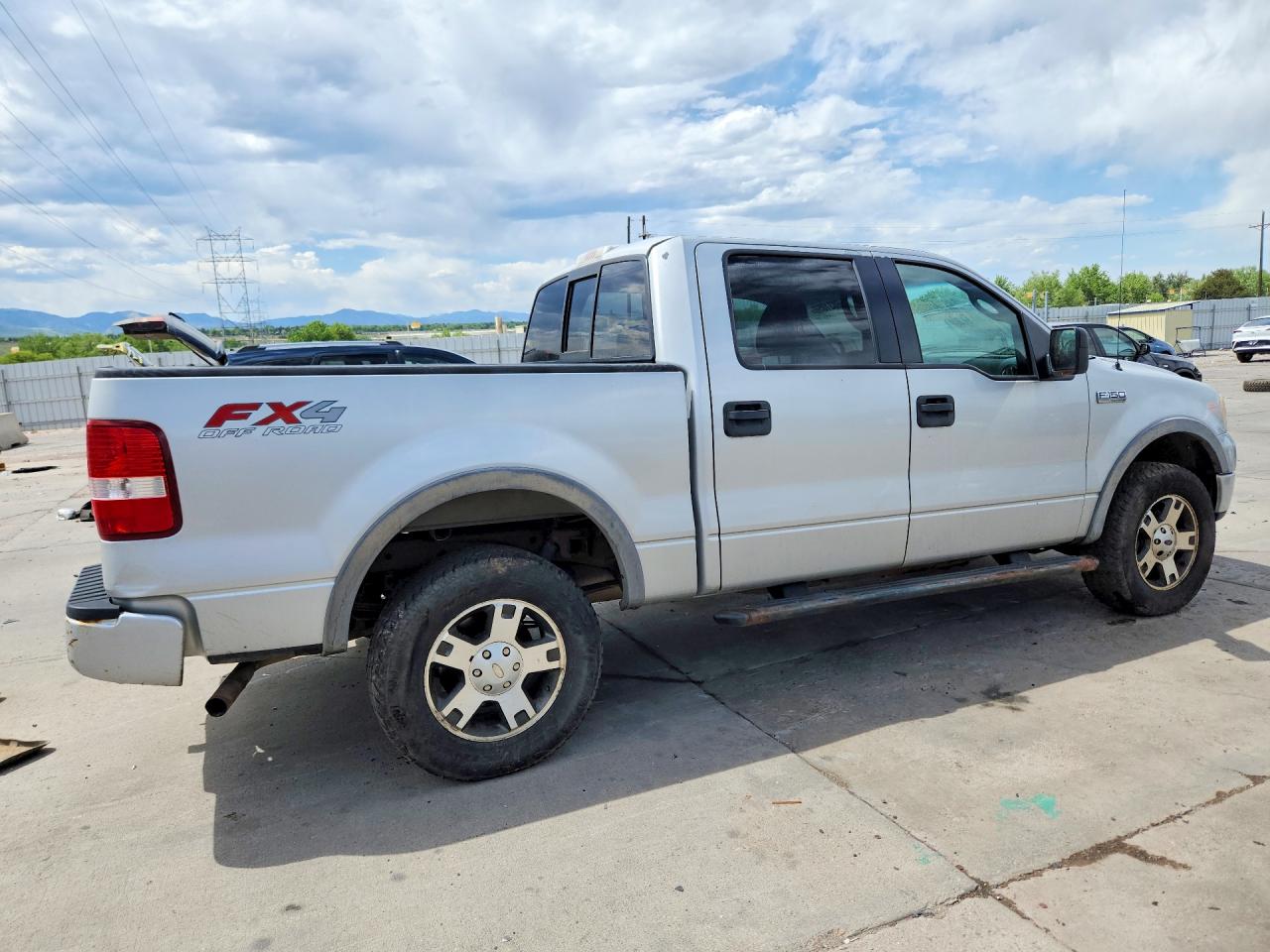 2005 Ford F150 Supercrew Silver vin: 1FTPW14575KE67601