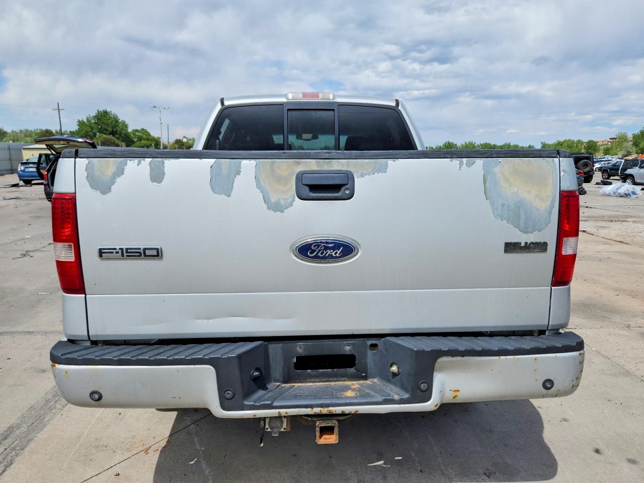 2005 Ford F150 Supercrew Silver vin: 1FTPW14575KE67601