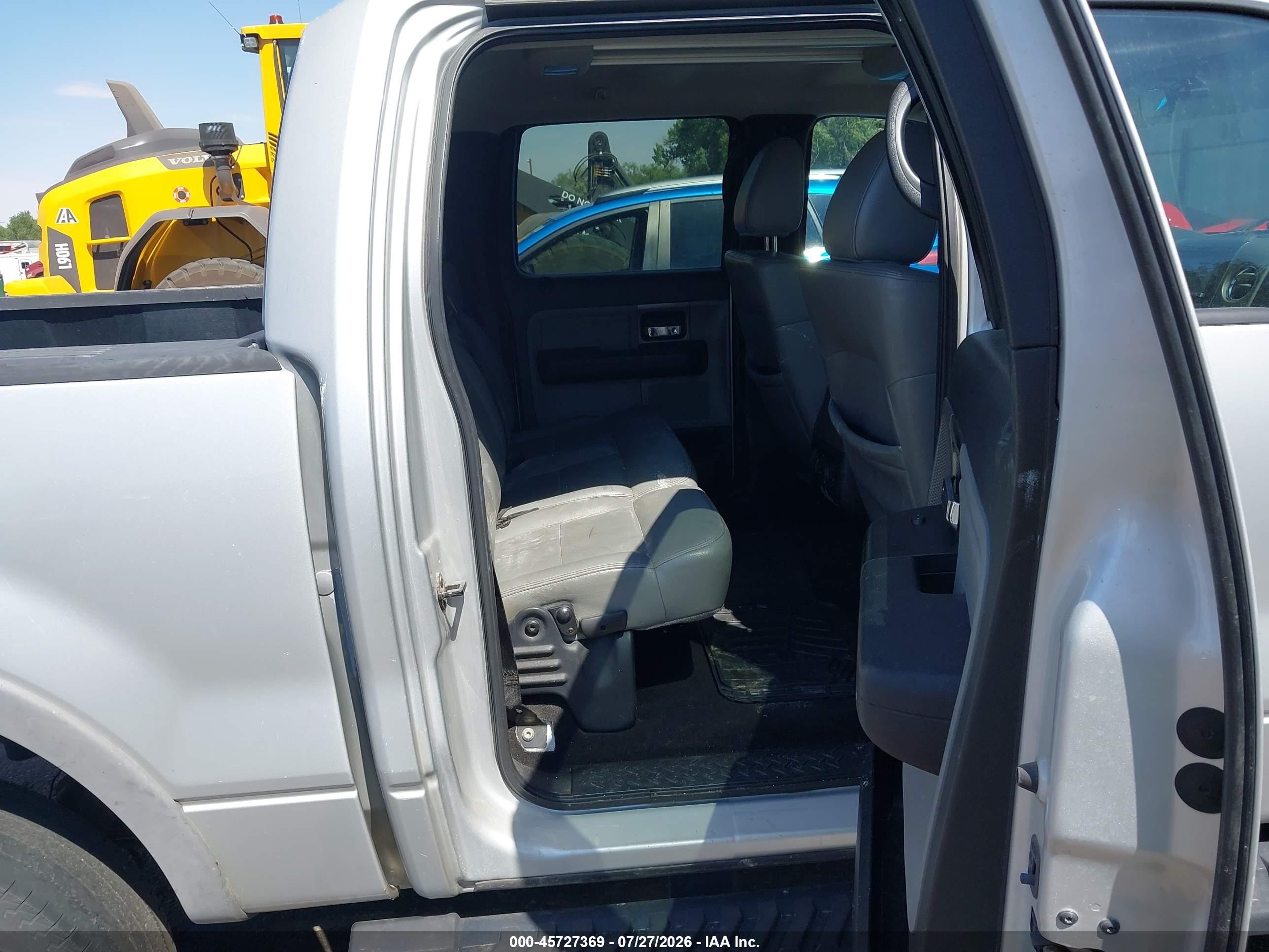 2005 Ford F-150 Fx4/lariat/xlt Silver vin: 1FTPW14575KE78243