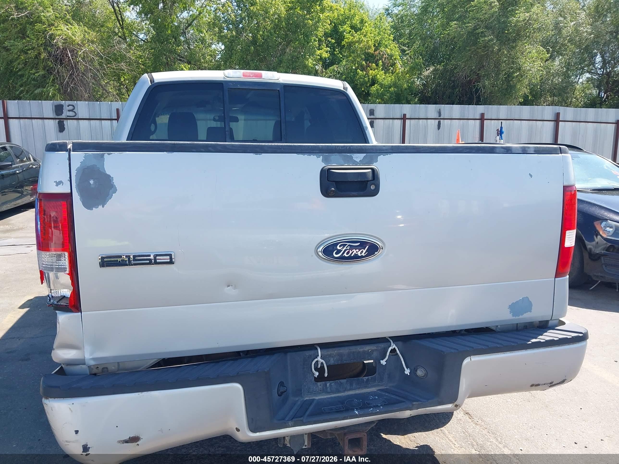 2005 Ford F-150 Fx4/lariat/xlt Silver vin: 1FTPW14575KE78243