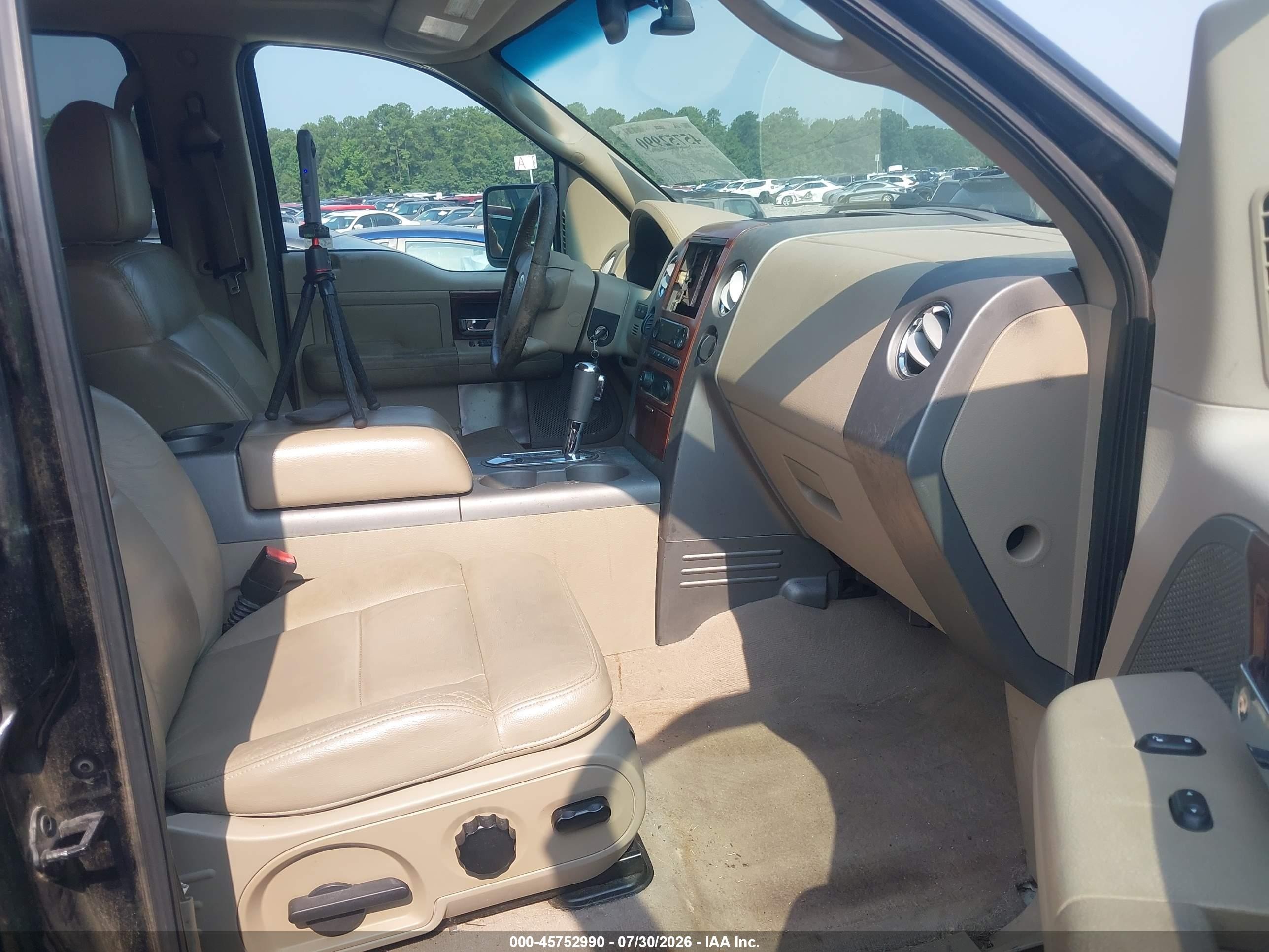 2005 Ford F-150 Fx4/lariat/xlt Black vin: 1FTPW14575KF04453