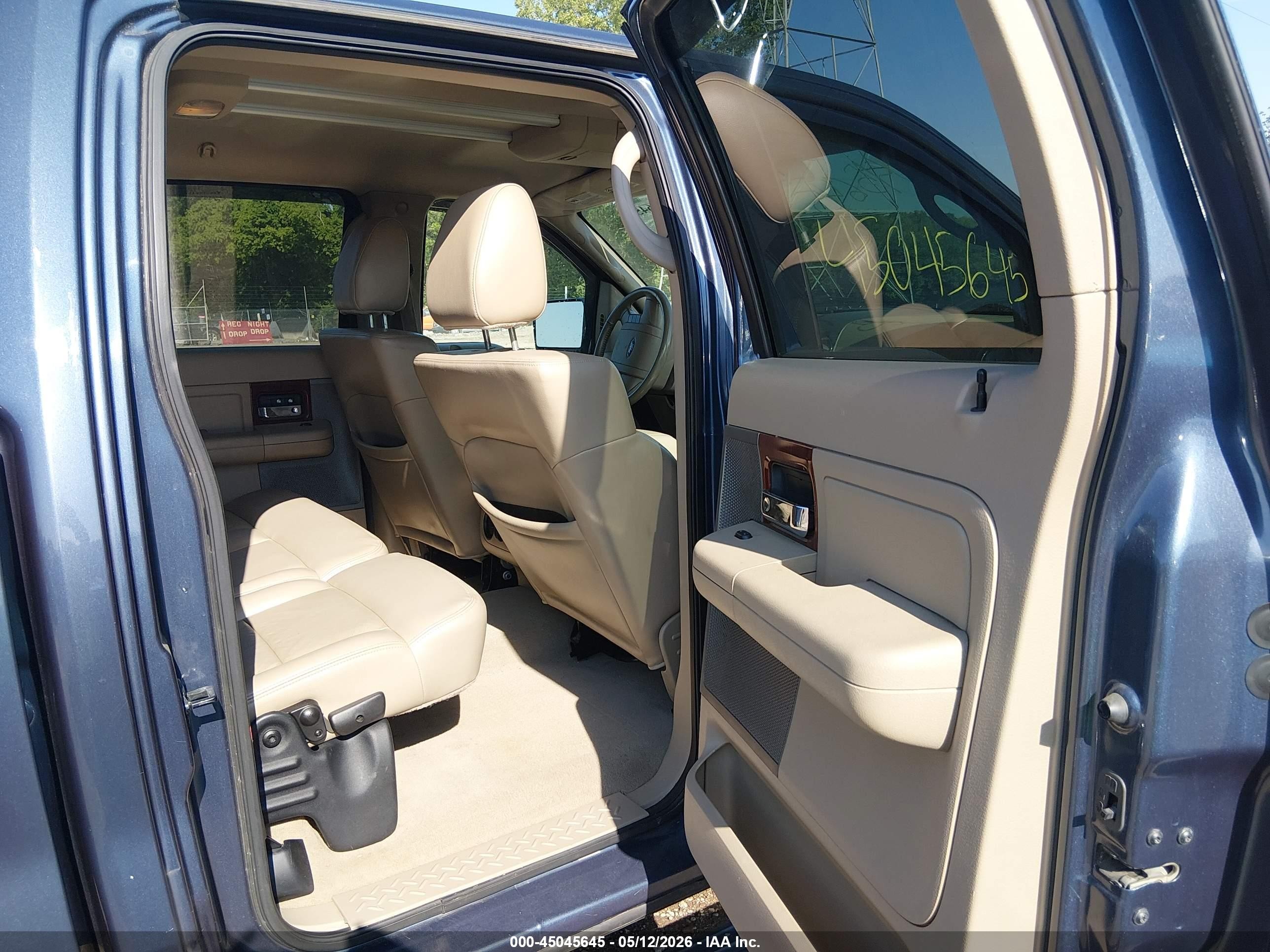 2006 Ford F-150 Fx4/lariat/xlt Blue vin: 1FTPW14576KA88244