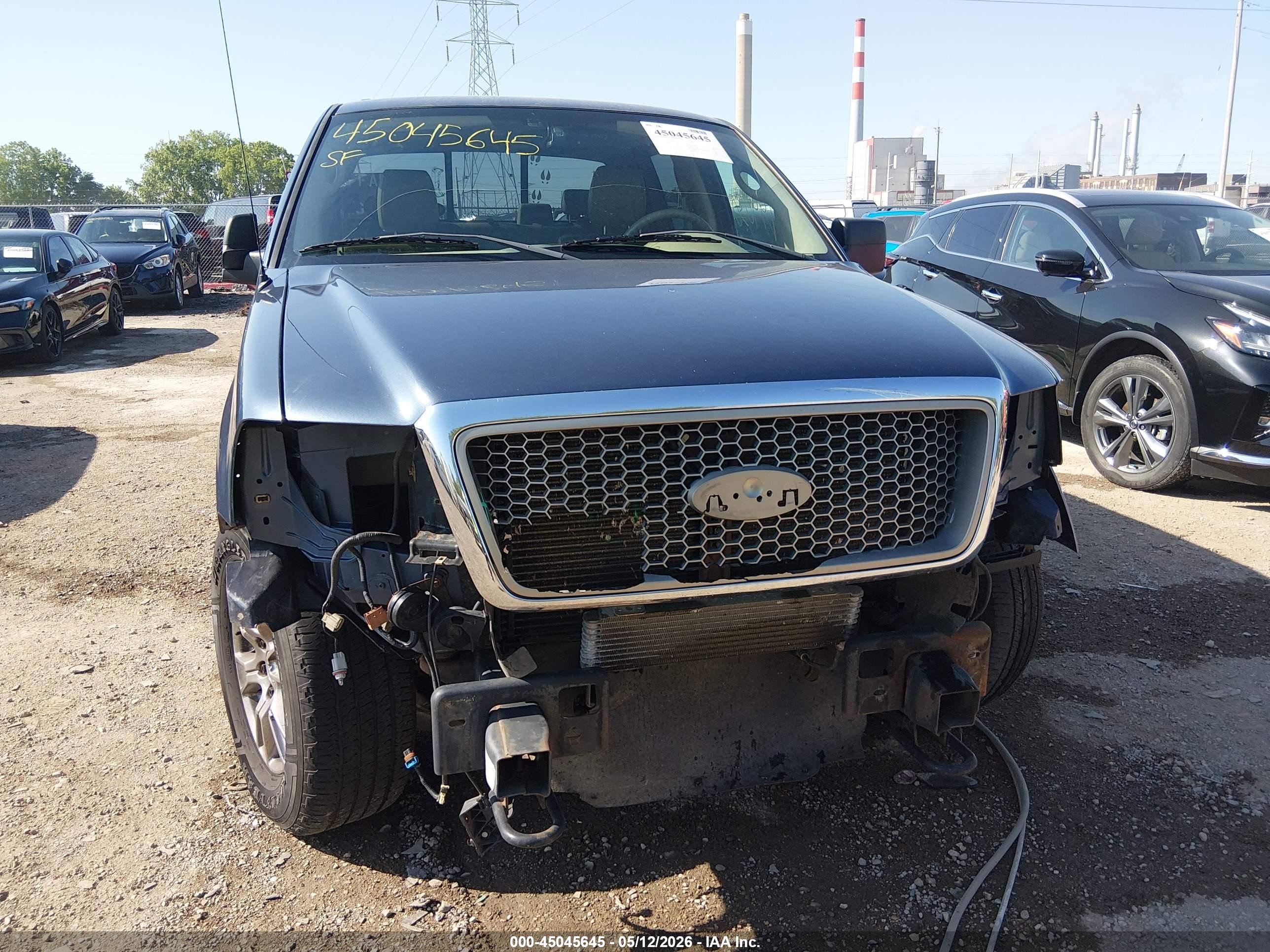 2006 Ford F-150 Fx4/lariat/xlt Blue vin: 1FTPW14576KA88244