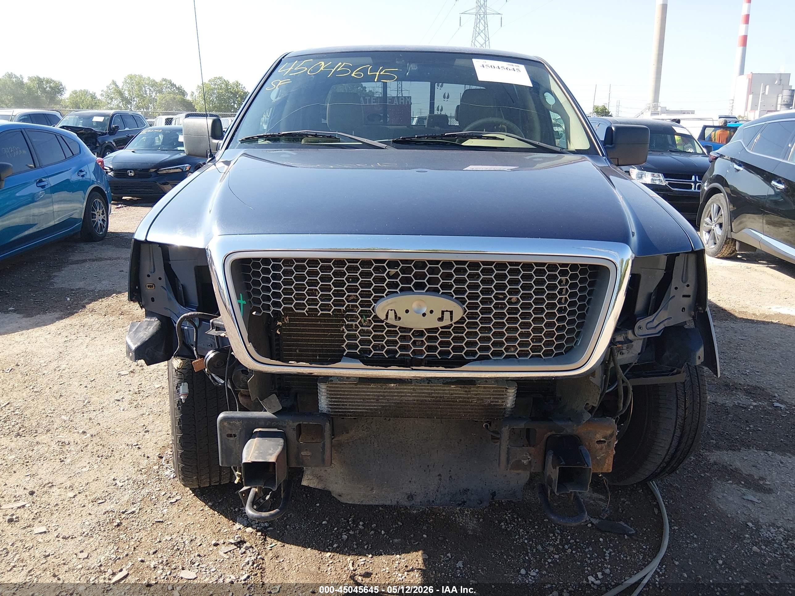 2006 Ford F-150 Fx4/lariat/xlt Blue vin: 1FTPW14576KA88244
