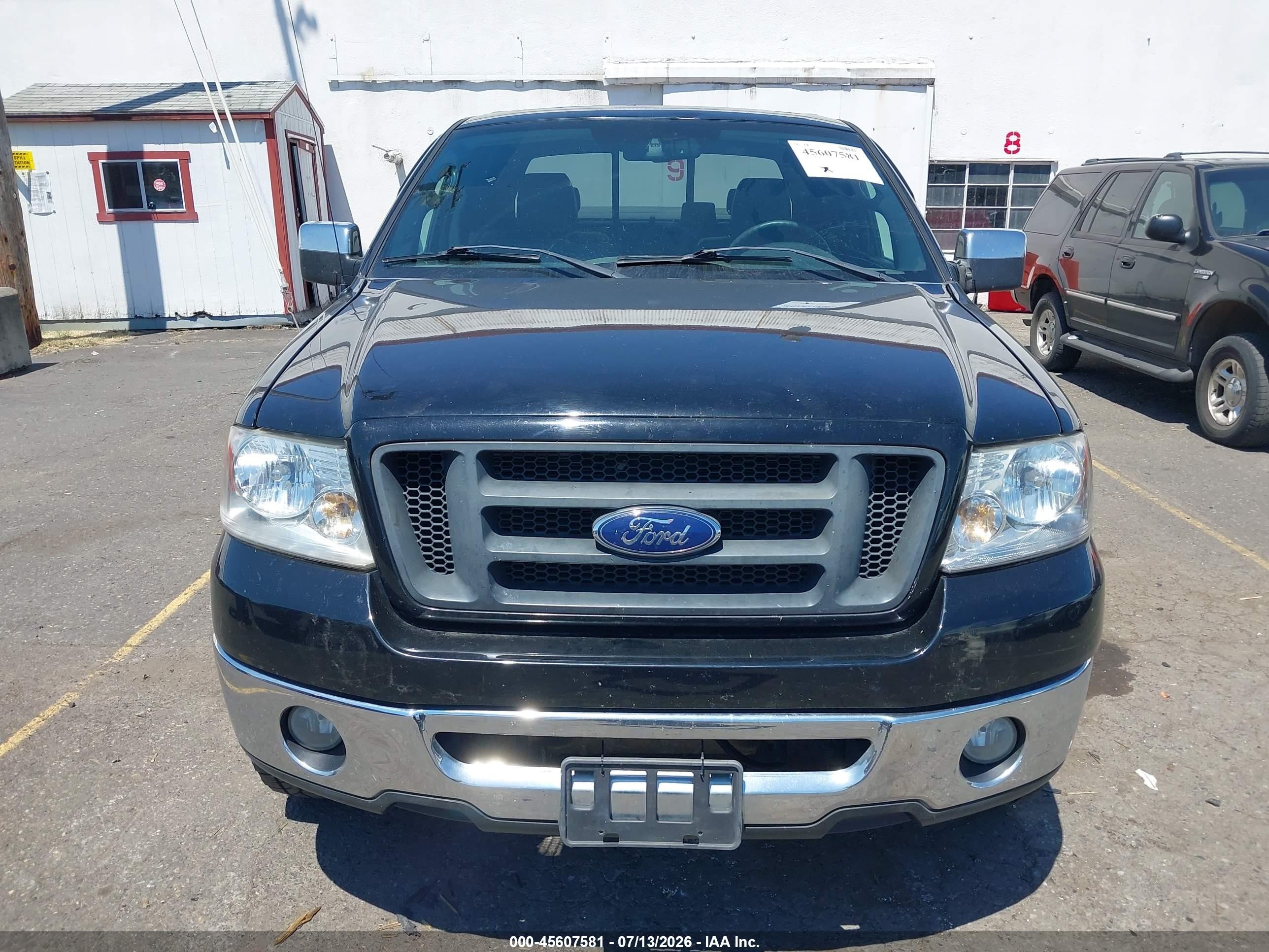 2006 Ford F-150 Fx4/lariat/xlt Black vin: 1FTPW14576KA88311