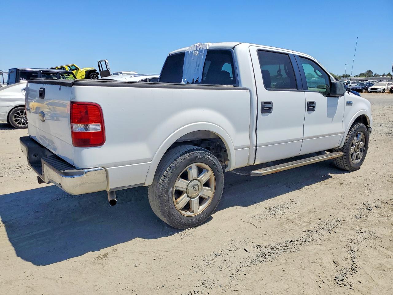 2006 Ford F150 Supercrew White vin: 1FTPW14576KD85014