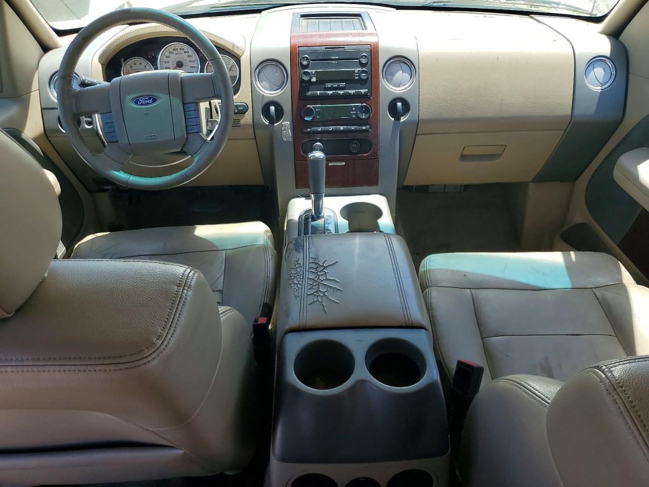 2006 Ford F150 Supercrew White vin: 1FTPW14576KD85014