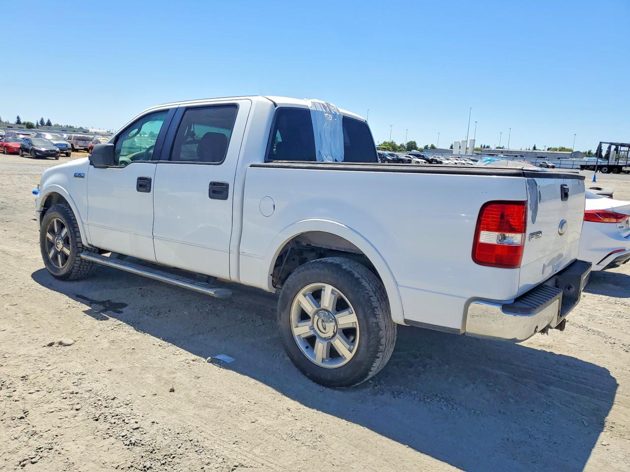 2006 Ford F150 Supercrew White vin: 1FTPW14576KD85014